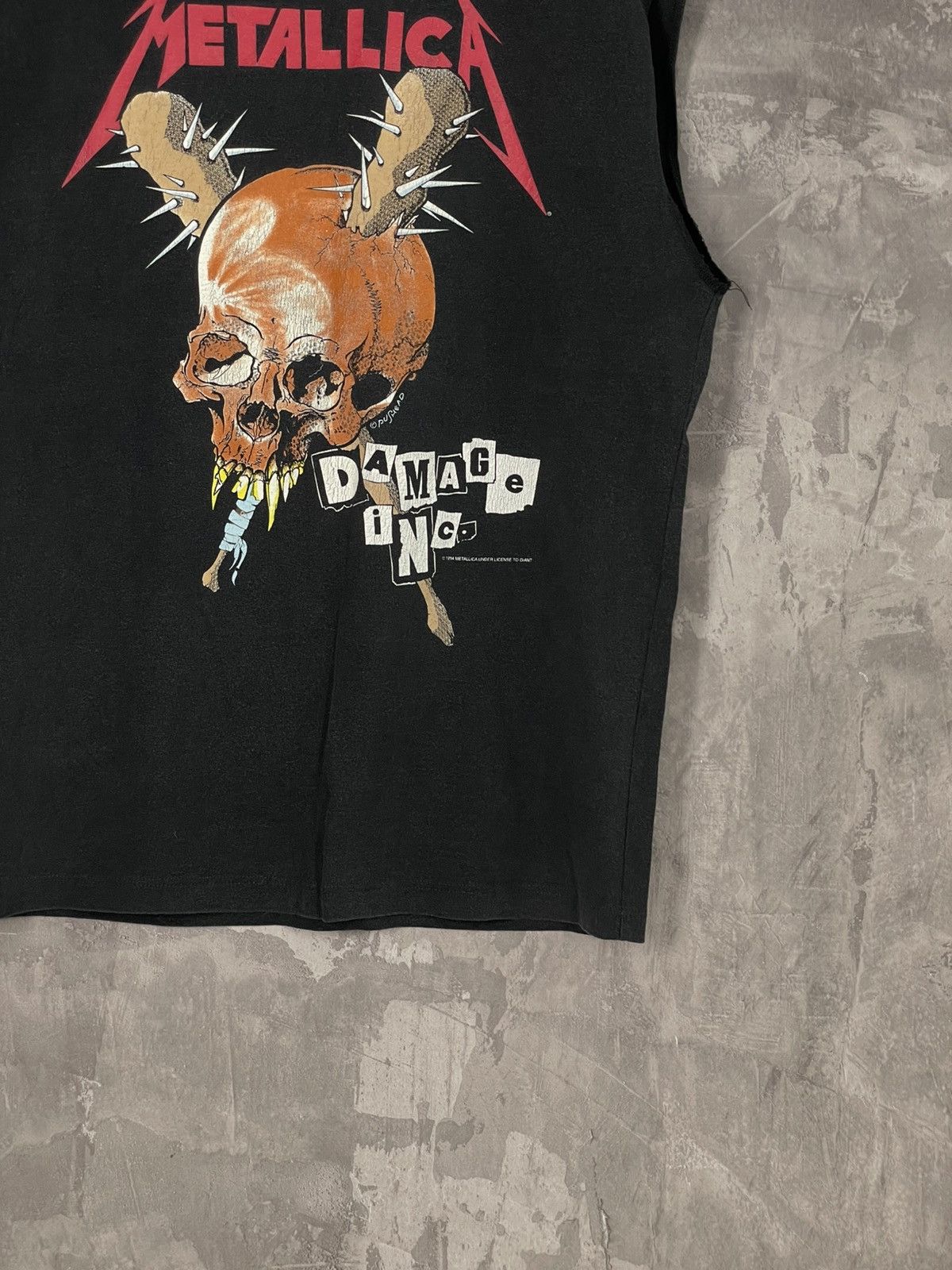 Japanese Brand × Metallica × Vintage Metallica 90s Damage Inc Vintage Band T-Shirt Size XXL Size US XXL / EU 58 / 5 - 6 Thumbnail