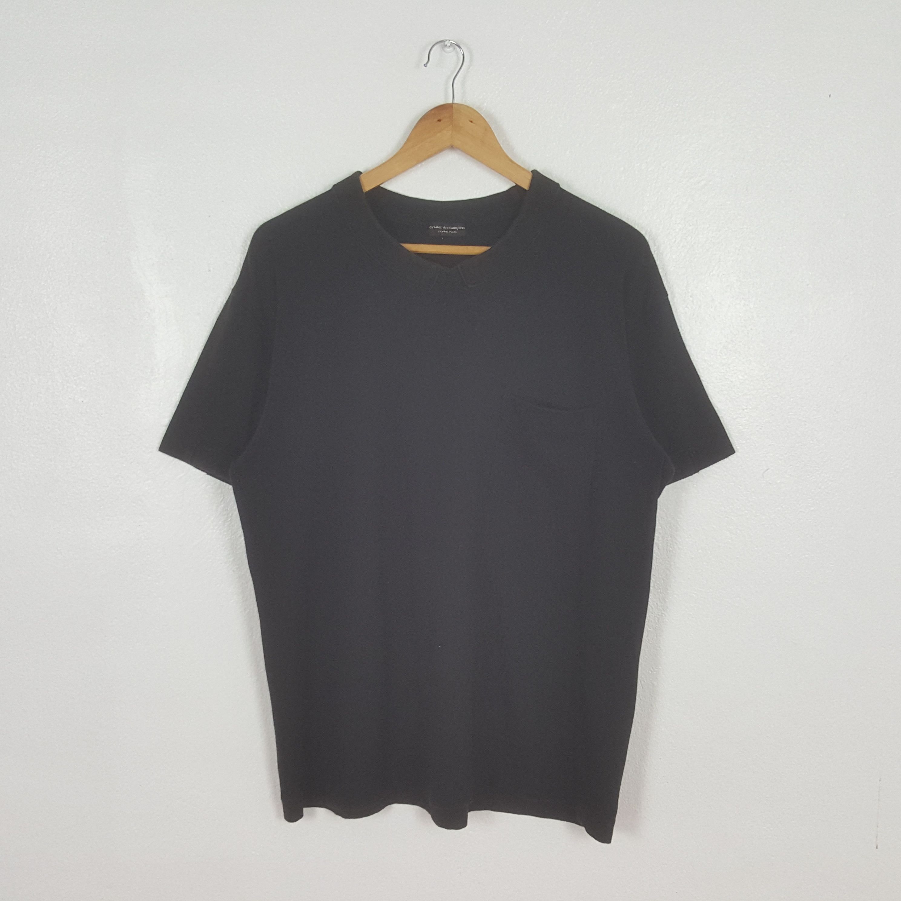 Comme des Garcons Homme Plus Vintage Comme des Garcons Japanese Plain Tshirt C319N5 Size US L / EU 52-54 / 3 - 1 Thumbnail