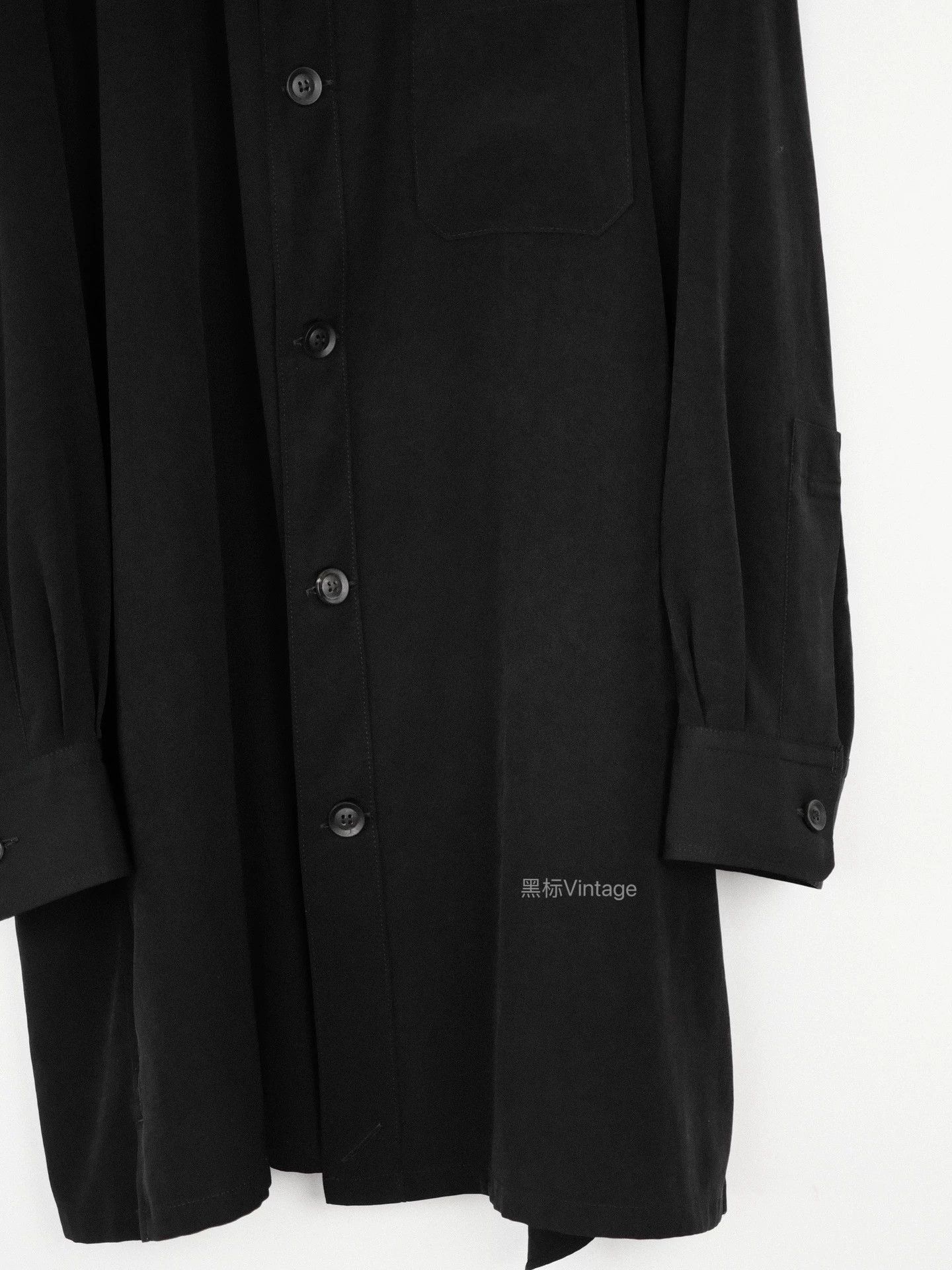 Yohji Yamamoto Yohji Yamamoto 22ss Vintage Triacetate Oversized Shirt Size US M / EU 48-50 / 2 - 4 Thumbnail