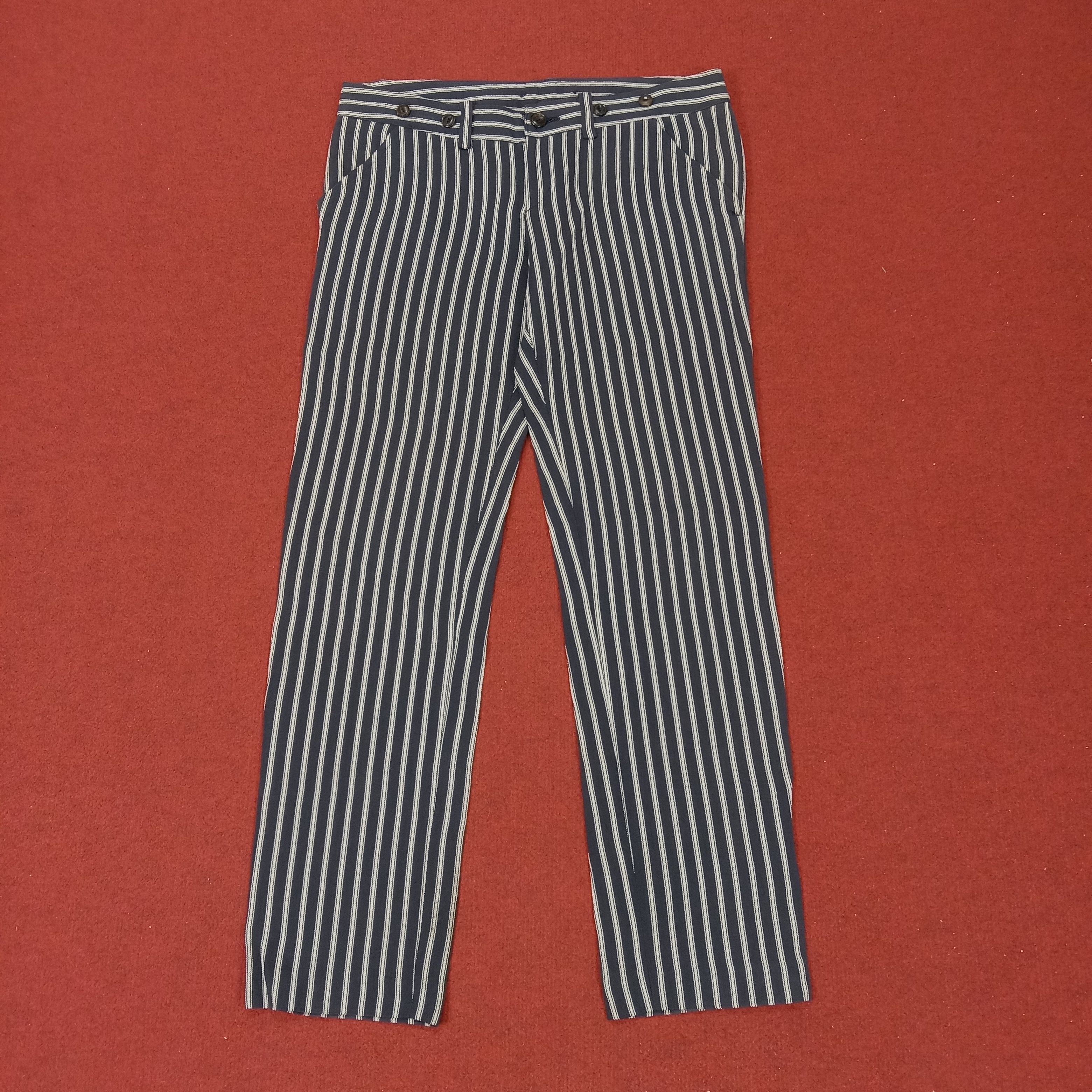 Hysteric Glamour × Japanese Brand × Vintage Hysteric Glamour Japanese Brand Stripes Design Pants Size 32" / US 10 / IT 46 - 1 Thumbnail