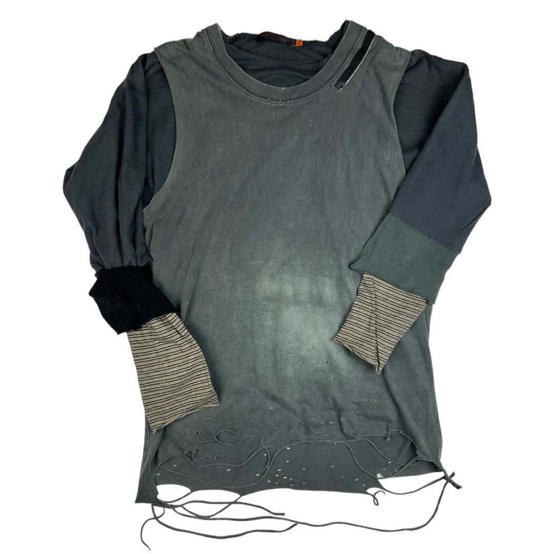 Undercover Undercover 05AW “arts & crafts” distressed layered 3/4 Size US L / EU 52-54 / 3 - 5 Thumbnail