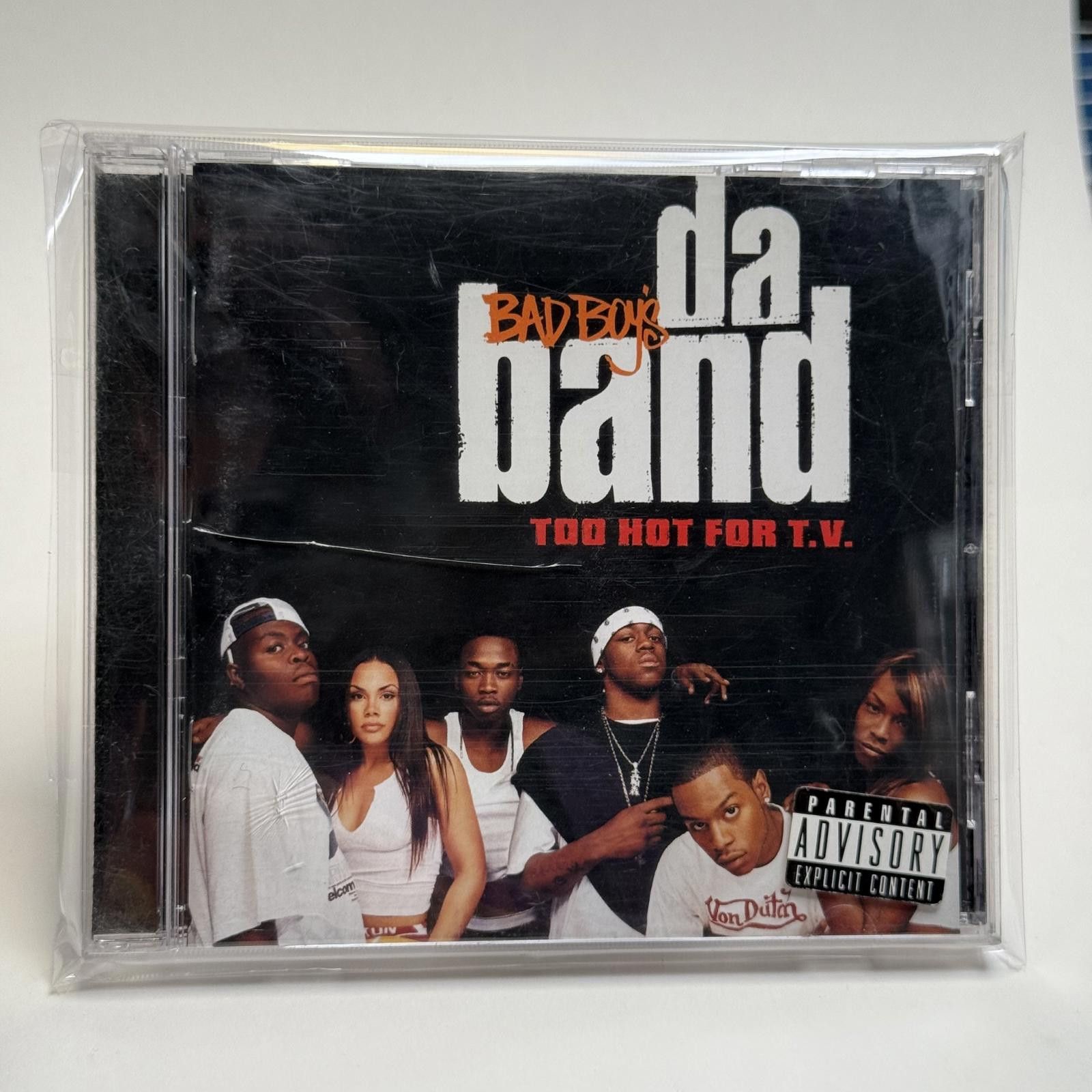 Designer Vtg Bad Boys Da Band Too Hot for TV Album 2003 CD Explicit Size ONE SIZE - 10 Thumbnail