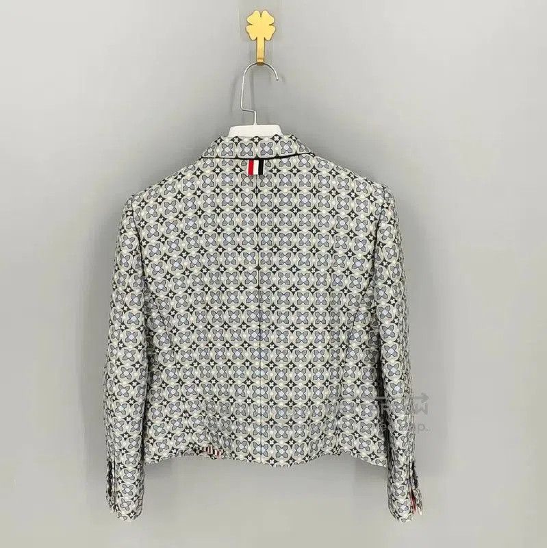 Thom Browne Thom Browne Gray Women's Jacket Size S . Size S / US 4 / IT 40 - 2 Thumbnail