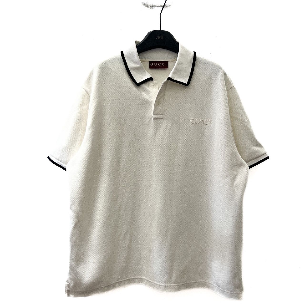 Gucci Gucci Logo Embroidery Polo Shirt Size M Size US M / EU 48-50 / 2 - 1 Thumbnail