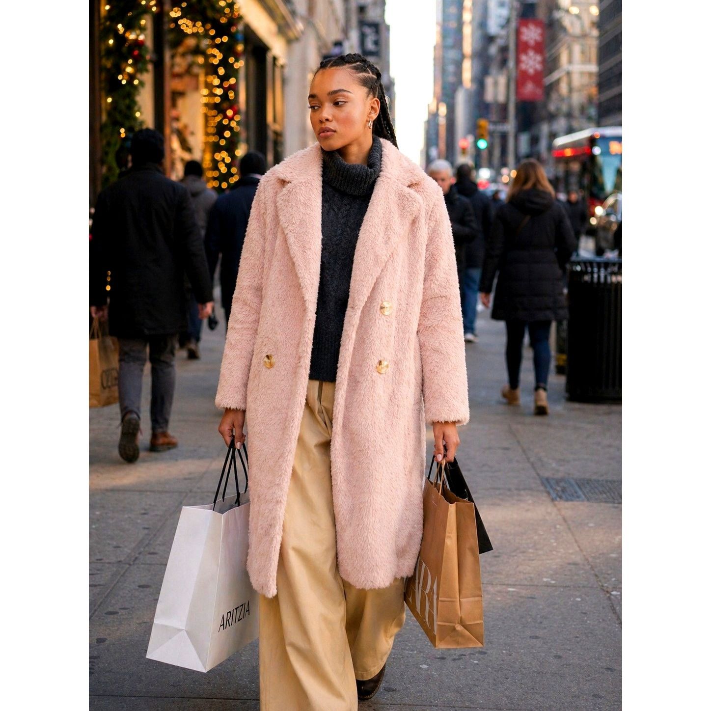 Free People Free People Cuff it Coat Pink size S Size S / US 4 / IT 40 - 1 Thumbnail