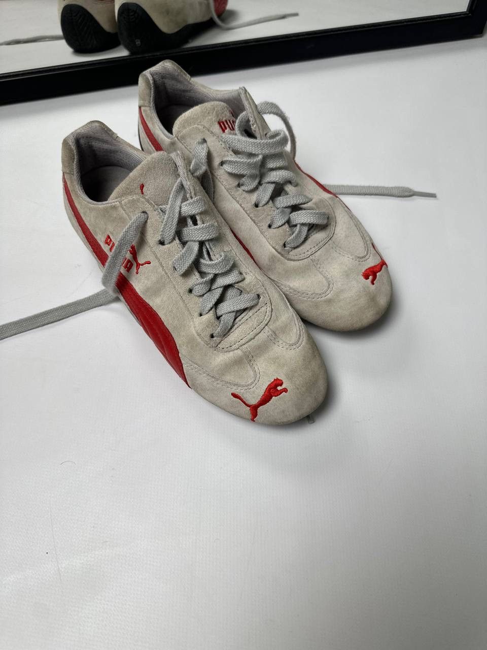 Puma 🔥00s Vintage Puma Speed Cat Japanese Shoes Size US 6 / IT 36 - 7 Thumbnail