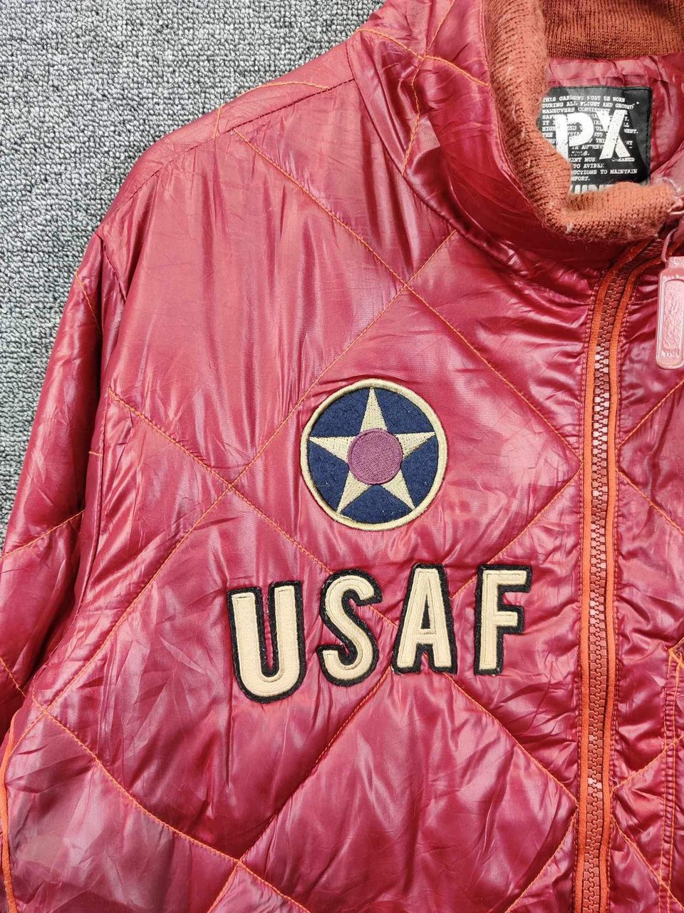 Avirex Vintage Avirex USAF Military Quilted Jacket Size US XL / EU 56 / 4 - 6 Thumbnail