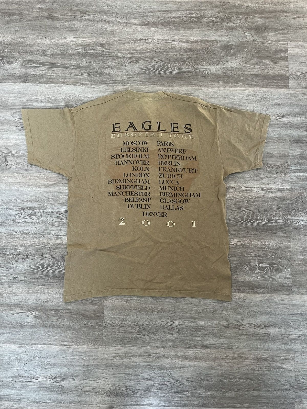 Band Tees The Eagles European tour tee 00’ Size US XL / EU 56 / 4 - 2 Thumbnail