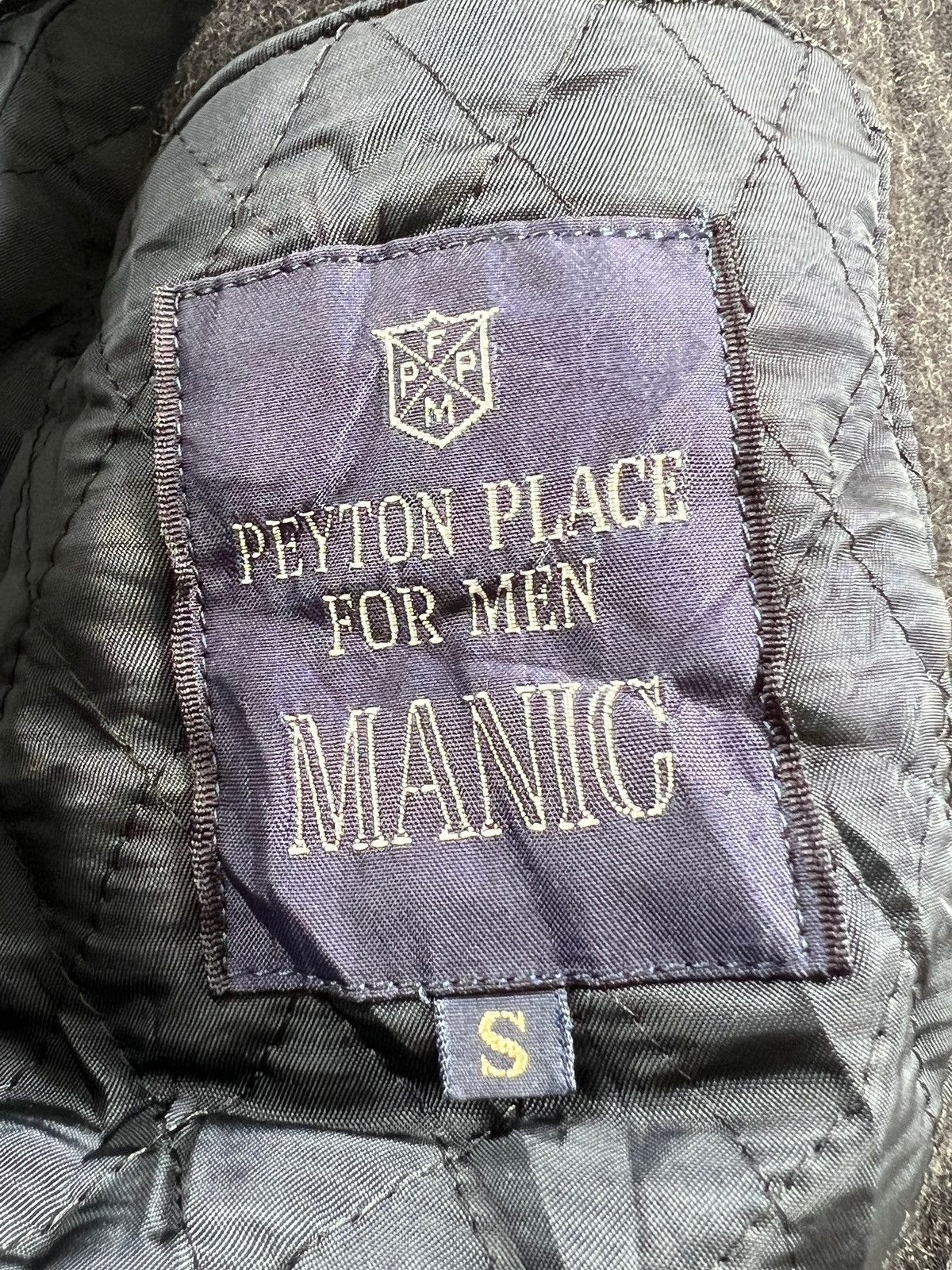 Japanese Brand × PPFM × Vintage 1990 Manic by PPFM Heavy Wool Leather Cropped Bomber Size US M / EU 48-50 / 2 - 13 Thumbnail