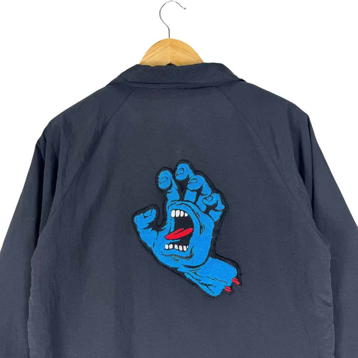 Santa Cruz Skateboards ❄️ICONIC SANTA CRUZ SKATE SCREAMING HAND COACH JACKET Size US M / EU 48-50 / 2 - 7 Thumbnail