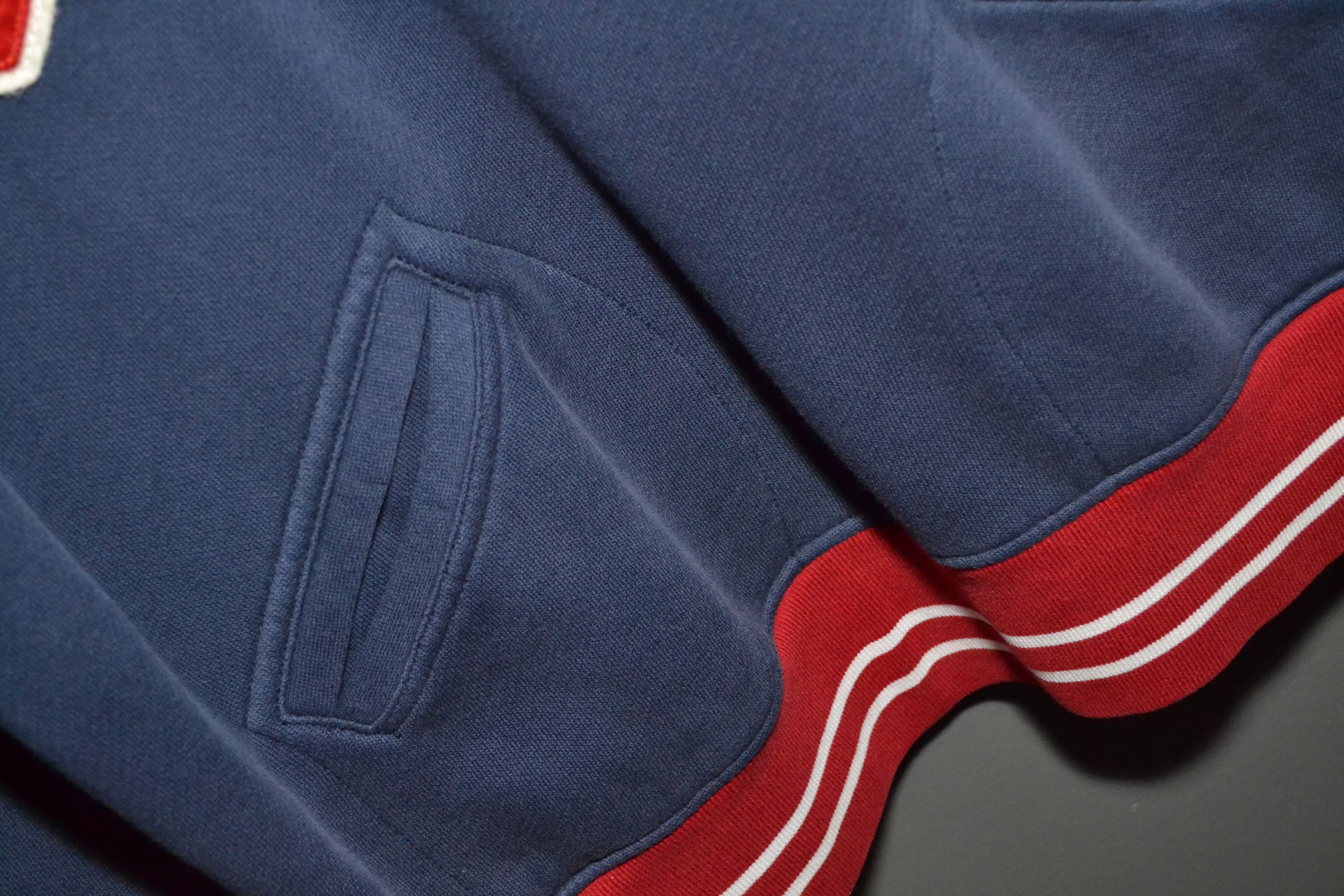 Polo Ralph Lauren Polo Ralph Lauren Half Zip Split Pocket Olympic Sweatshirt Size US L / EU 52-54 / 3 - 6 Thumbnail
