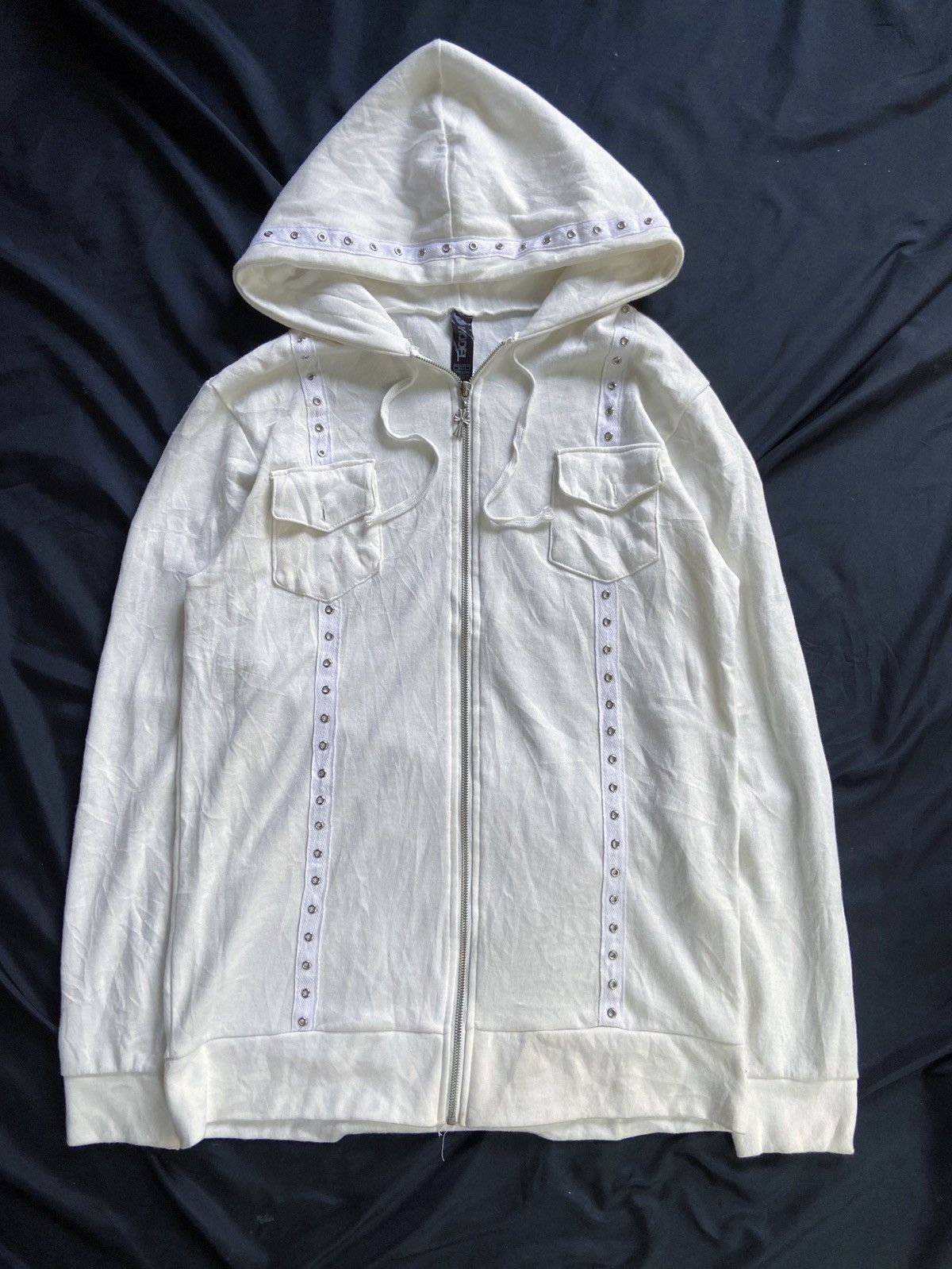 14th Addiction JAPANESE BONDAGE STYLE ZIP HOODIE Size US L / EU 52-54 / 3 - 1 Thumbnail