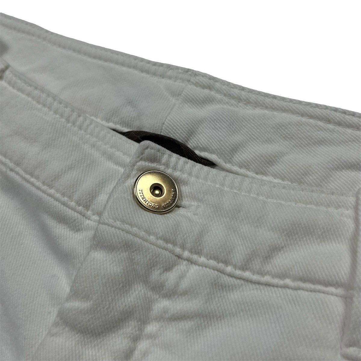 Brunello Cucinelli Brunello Cucinelli Luxury Denim Jeans Made in Italy White Size 32" / US 10 / IT 46 - 4 Thumbnail
