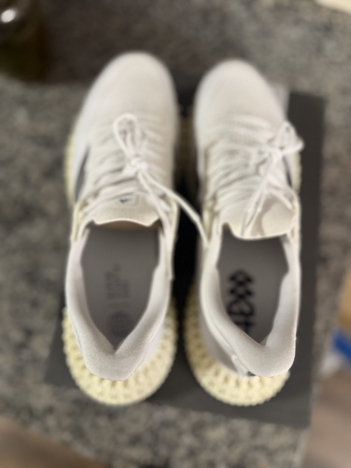 Adidas shoes 4DFWD White size D GX9247