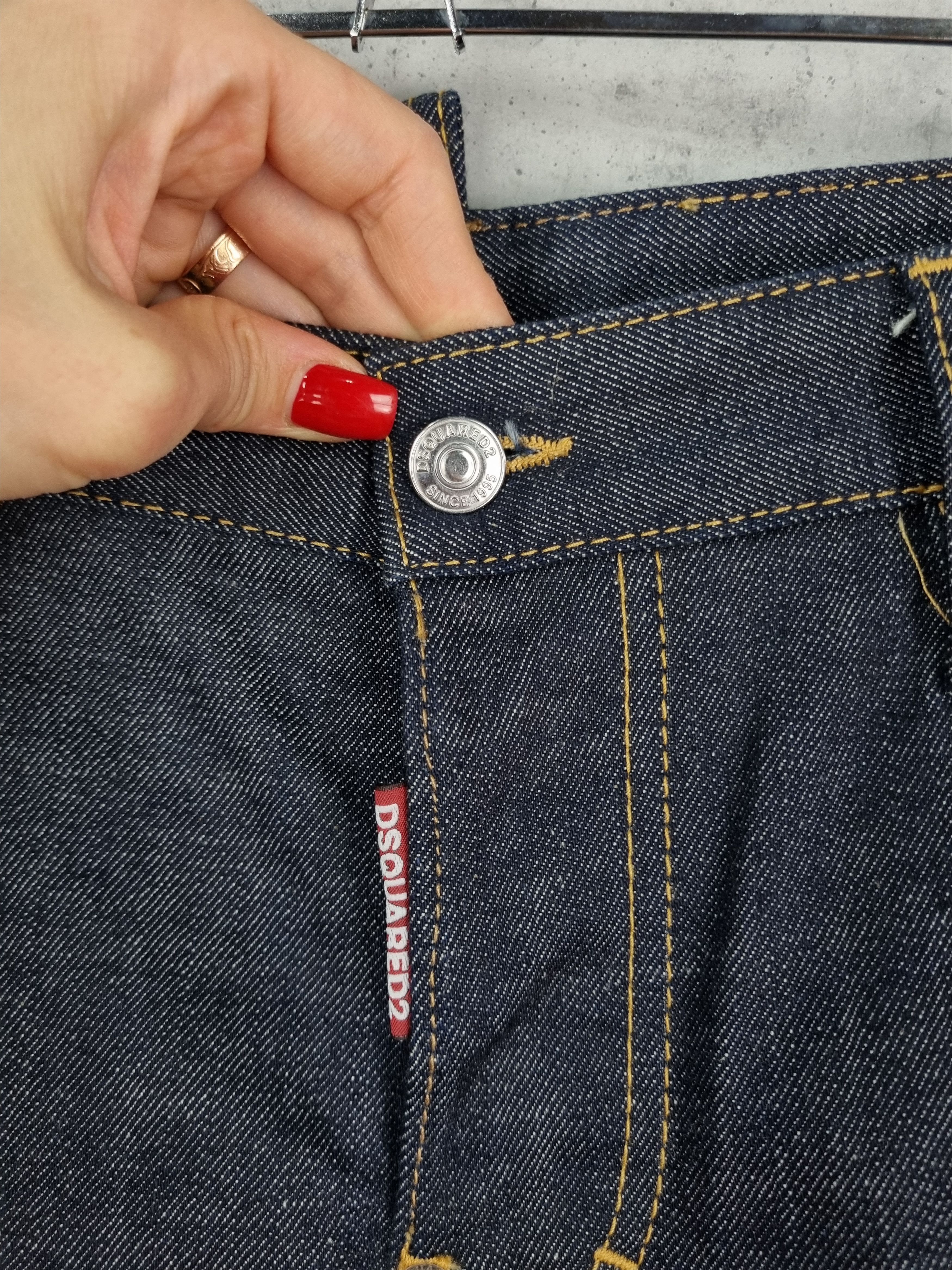 Dsquared2 DSQUARED2 Italian Raw Denim Skinny Jeans Size US 32 / EU 48 - 9 Thumbnail