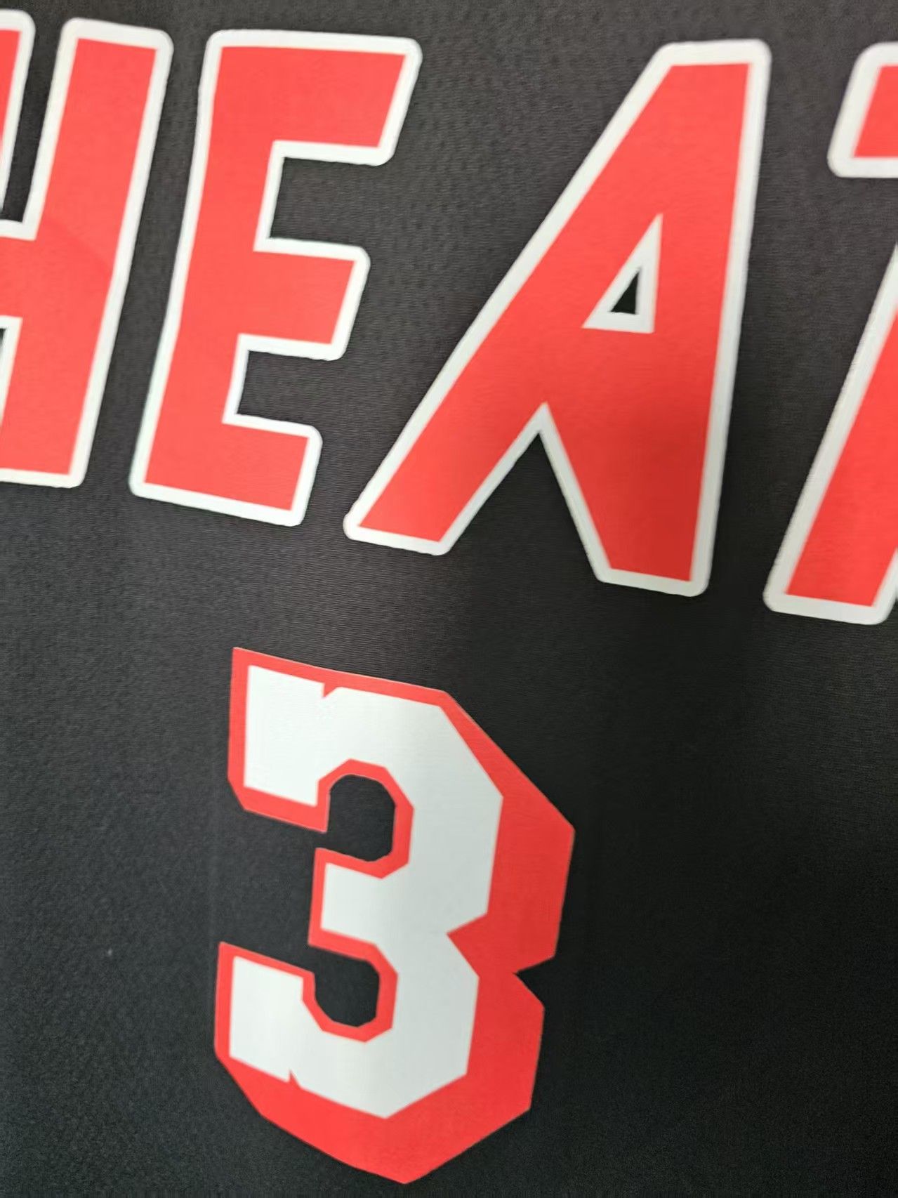 NBA Miami Heat #3 Dwyane Wade Towns Jersey XL Size US XL / EU 56 / 4 - 3 Thumbnail