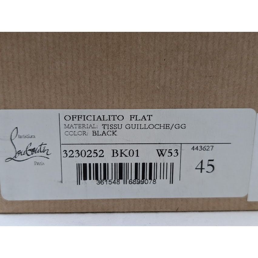 Christian Louboutin o1rshd1 Officialito Flat Shoes in Black Size US 12 / EU 45 - 16 Thumbnail
