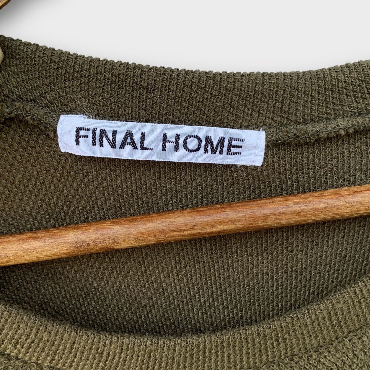 Final Home ISSEY MIYAKE FINAL HOME CREWNECK FLEECE SWEATER Size US M / EU 48-50 / 2 - 7 Thumbnail