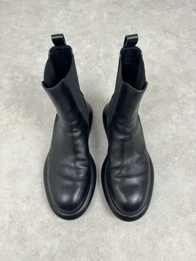 Jil Sander Jil Sander Black Ankle Leather Combat Boots Size US 9 / EU 42 - 2 Thumbnail
