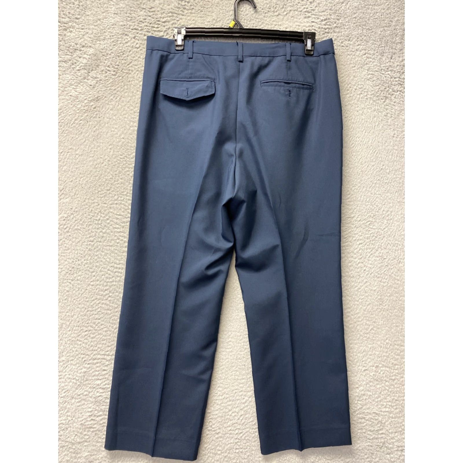 Vintage Travel Smith Pants Mens 35x32 Navy Straight Chino Trousers Size US 35 - 6 Thumbnail
