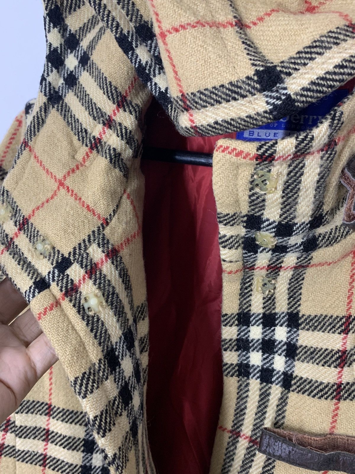Burberry Vintage Bruberry Blue Label Japan Nova Check Wool Size US S / EU 44-46 / 1 - 12 Thumbnail