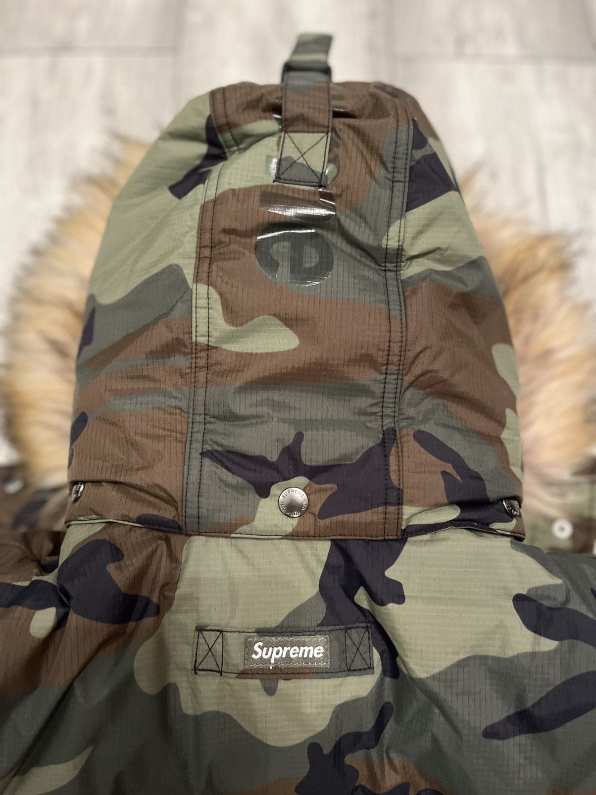 Supreme Supreme FW25 Face Mask 700 Fill Down Puffer Jacket Camo Size US M / EU 48-50 / 2 - 5 Thumbnail