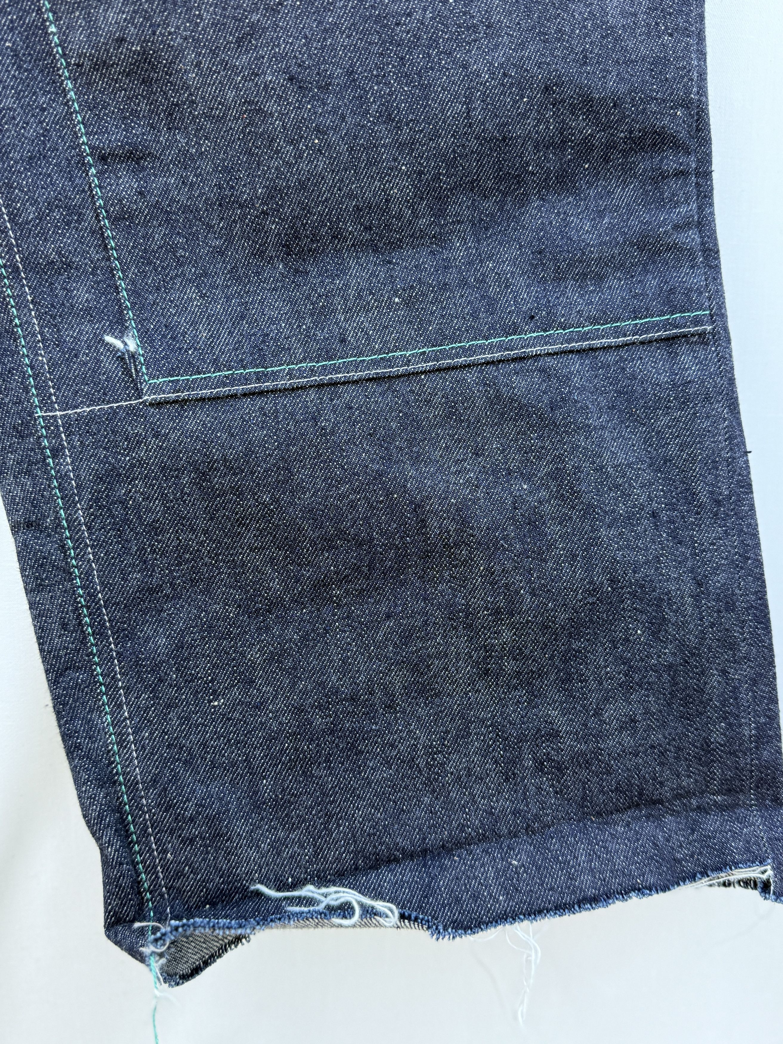 Other Vimeux Teal Japanese Selvedge Double Front Jeans Size 34 Size US 34 / EU 50 - 8 Thumbnail