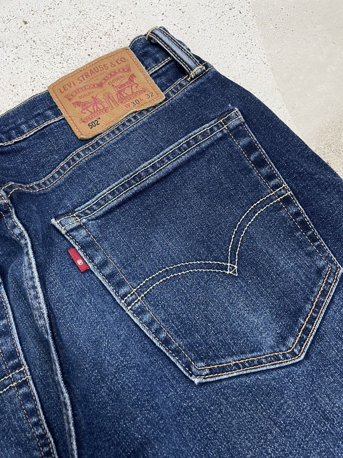 Levi's Levis 502 Distressed SelfRepair My Art Slim Size US 30 / EU 46 - 14 Thumbnail