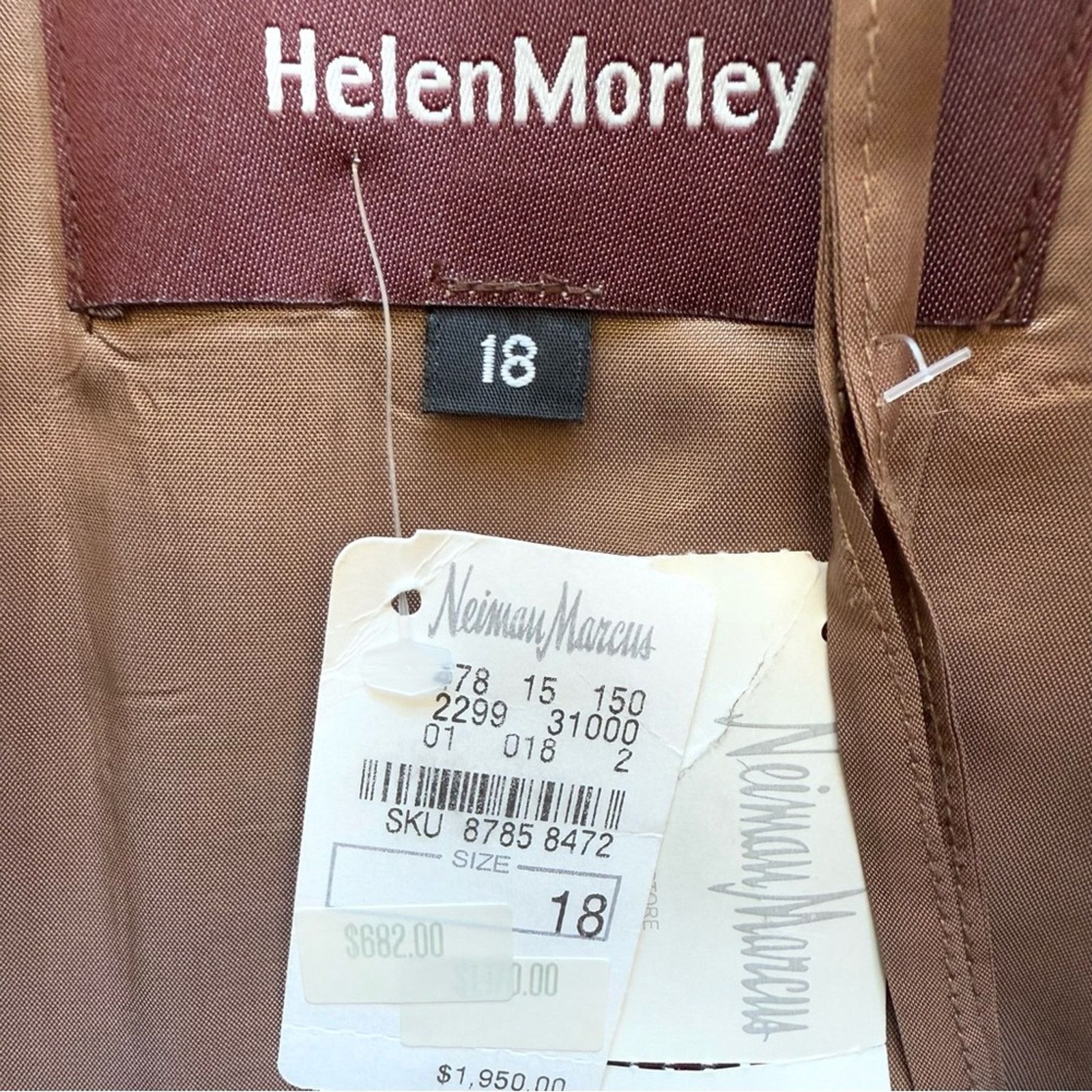 Other NEW!! Helen Morley women dress size 18 US Retail 1950$ Size XXL / US 16-18 / IT 52-54 - 3 Thumbnail