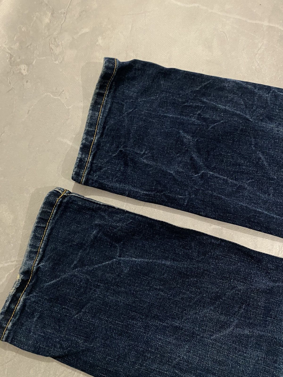 Japanese Brand Archive Washed Darkwear Slim Denim / Japan Vibe Size US 33 - 8 Thumbnail