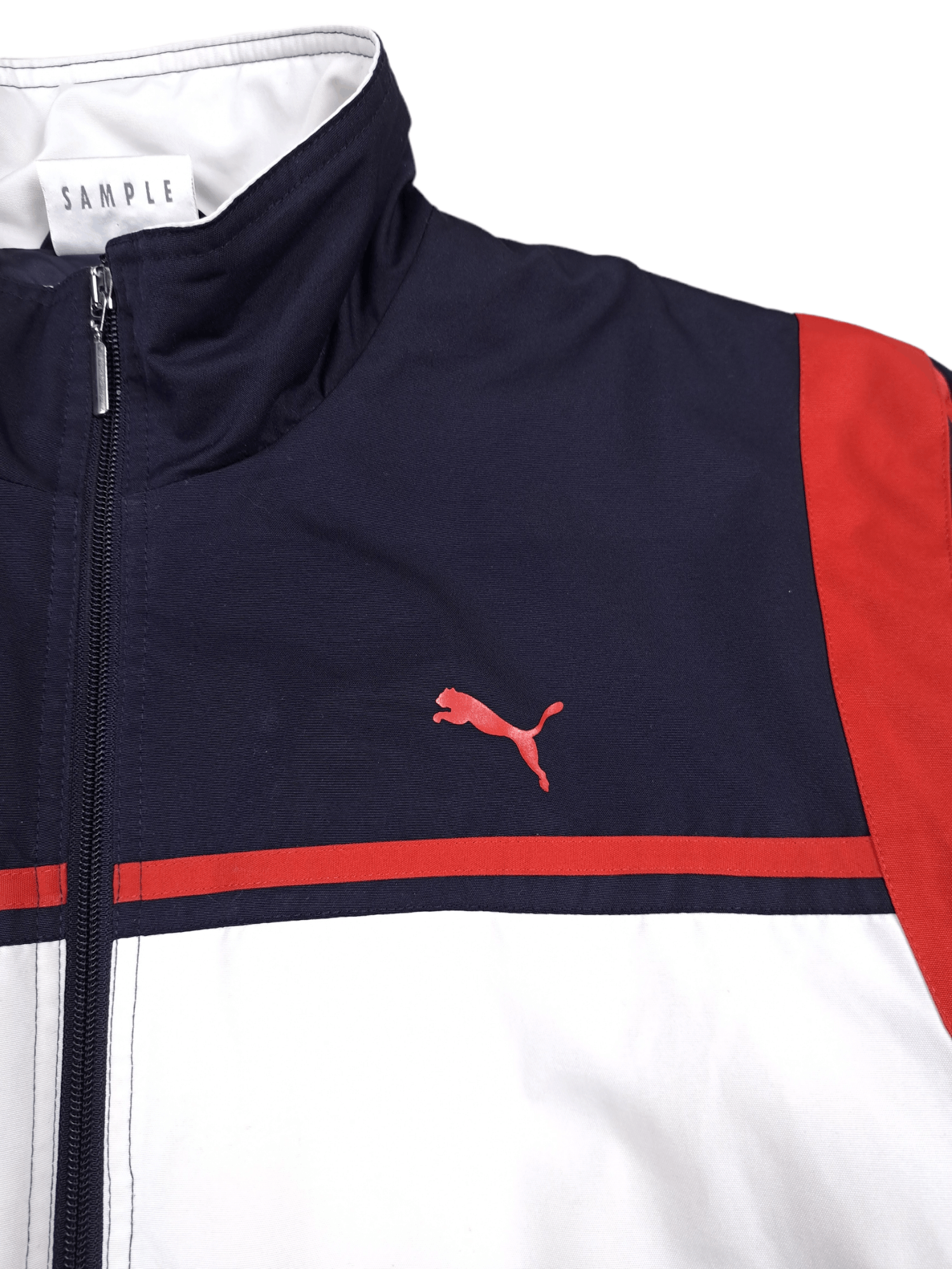 Puma × Vintage 💎 Vintage Puma Sample Rare Racing Bomber Jacket Logo Size US M / EU 48-50 / 2 - 3 Thumbnail