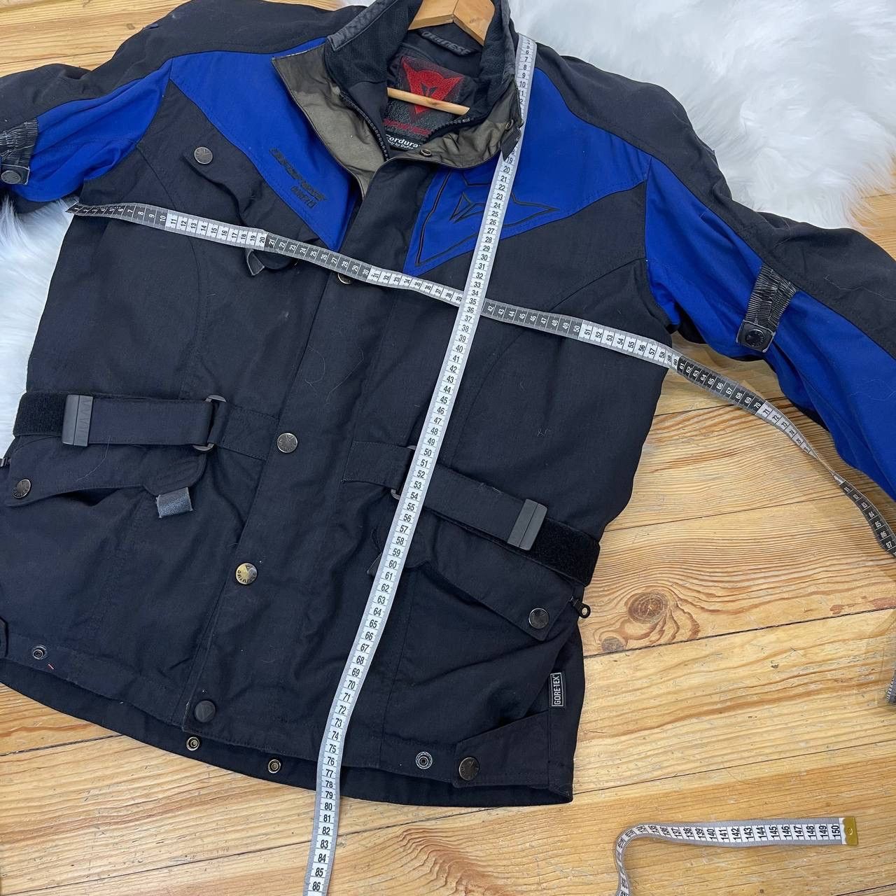 Goretex Dainese Cordura Gore-Tex Motorcycle Jacket Blue Black Size US M / EU 48-50 / 2 - 12 Thumbnail