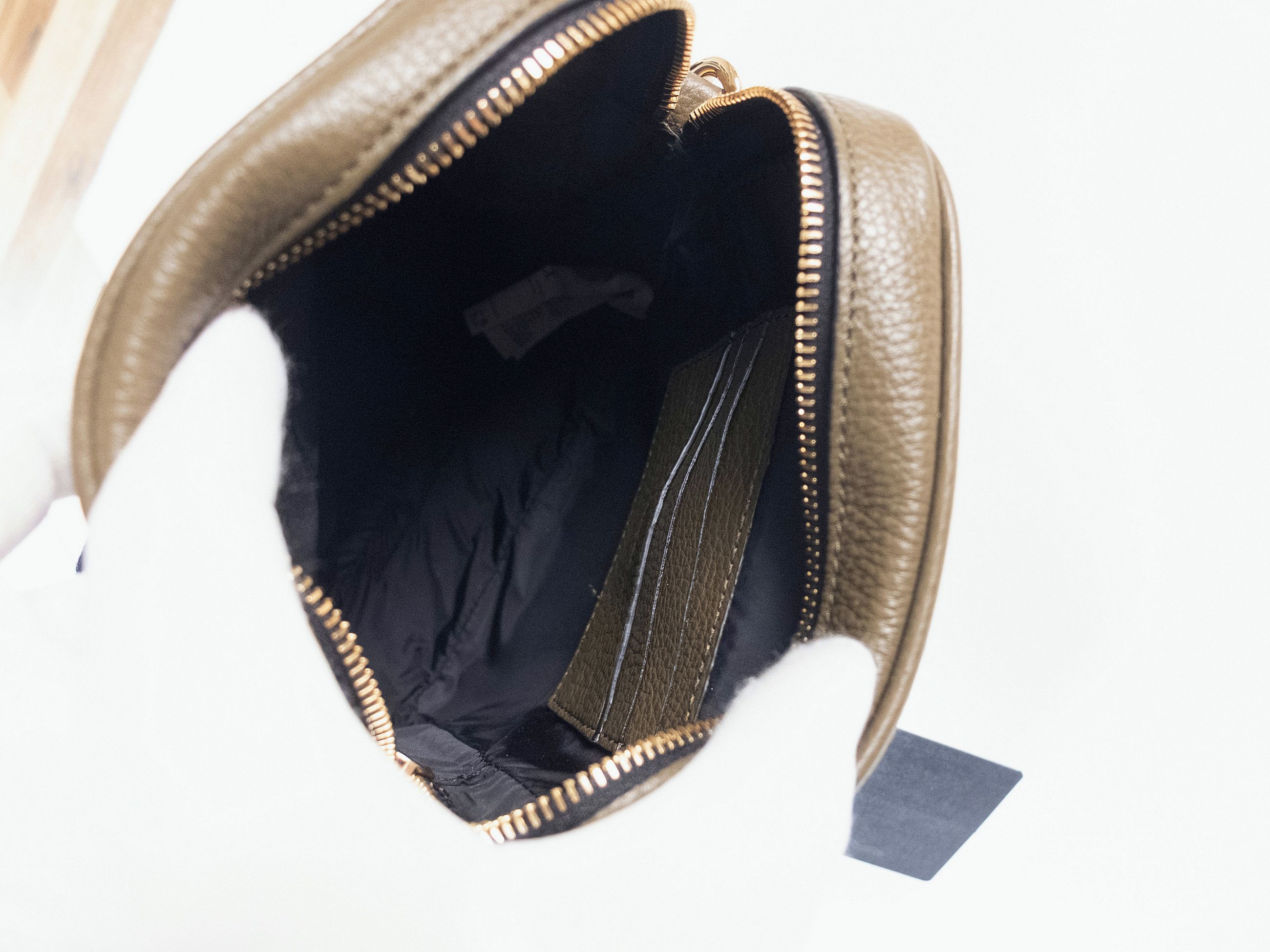 Versace VERSACE La Medusa olive green leather crossbody bag NWT Size ONE SIZE - 10 Thumbnail