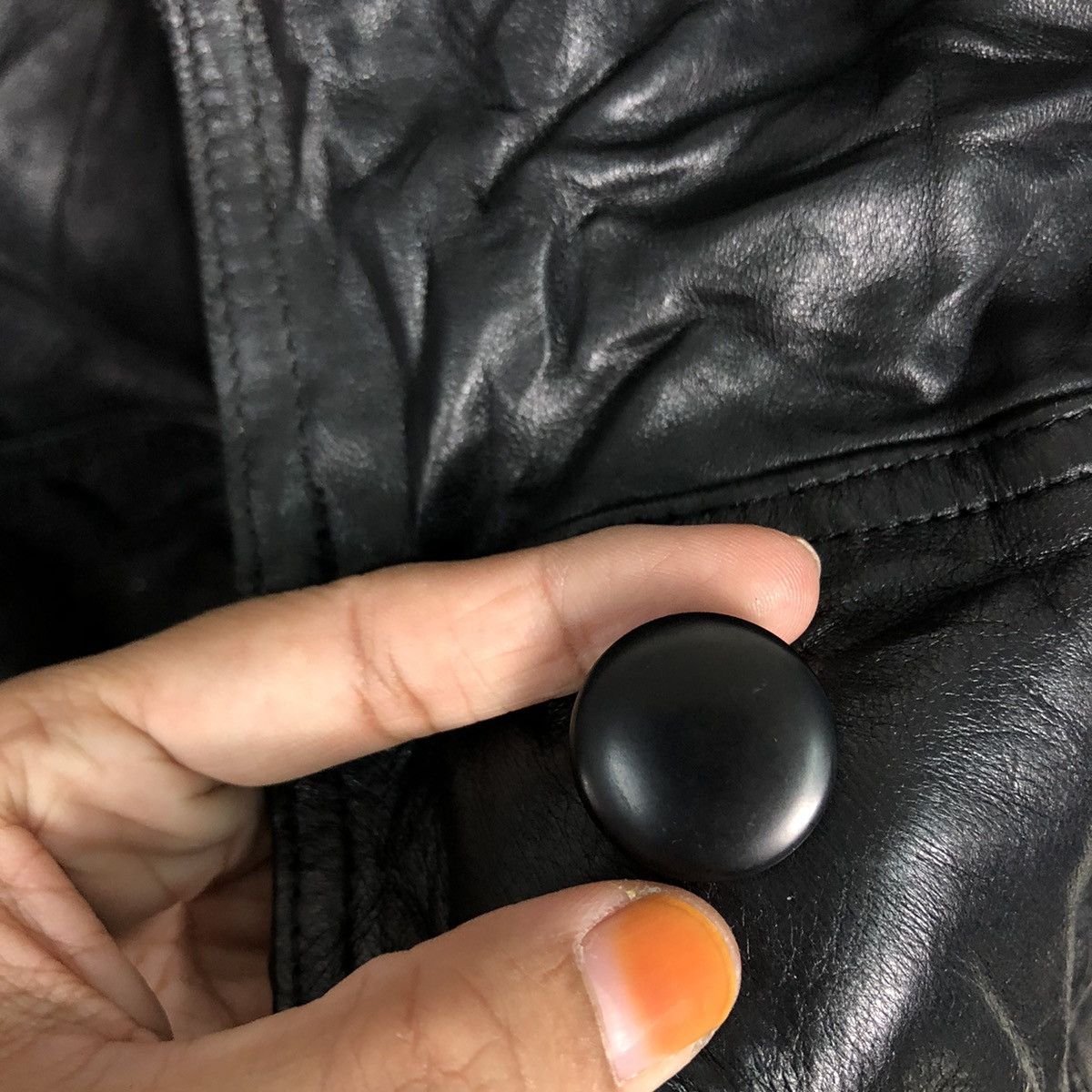 Japanese Brand 📌Vintage Chore Leather Jacket Elcoint Issey Miyake Size US M / EU 48-50 / 2 - 17 Thumbnail
