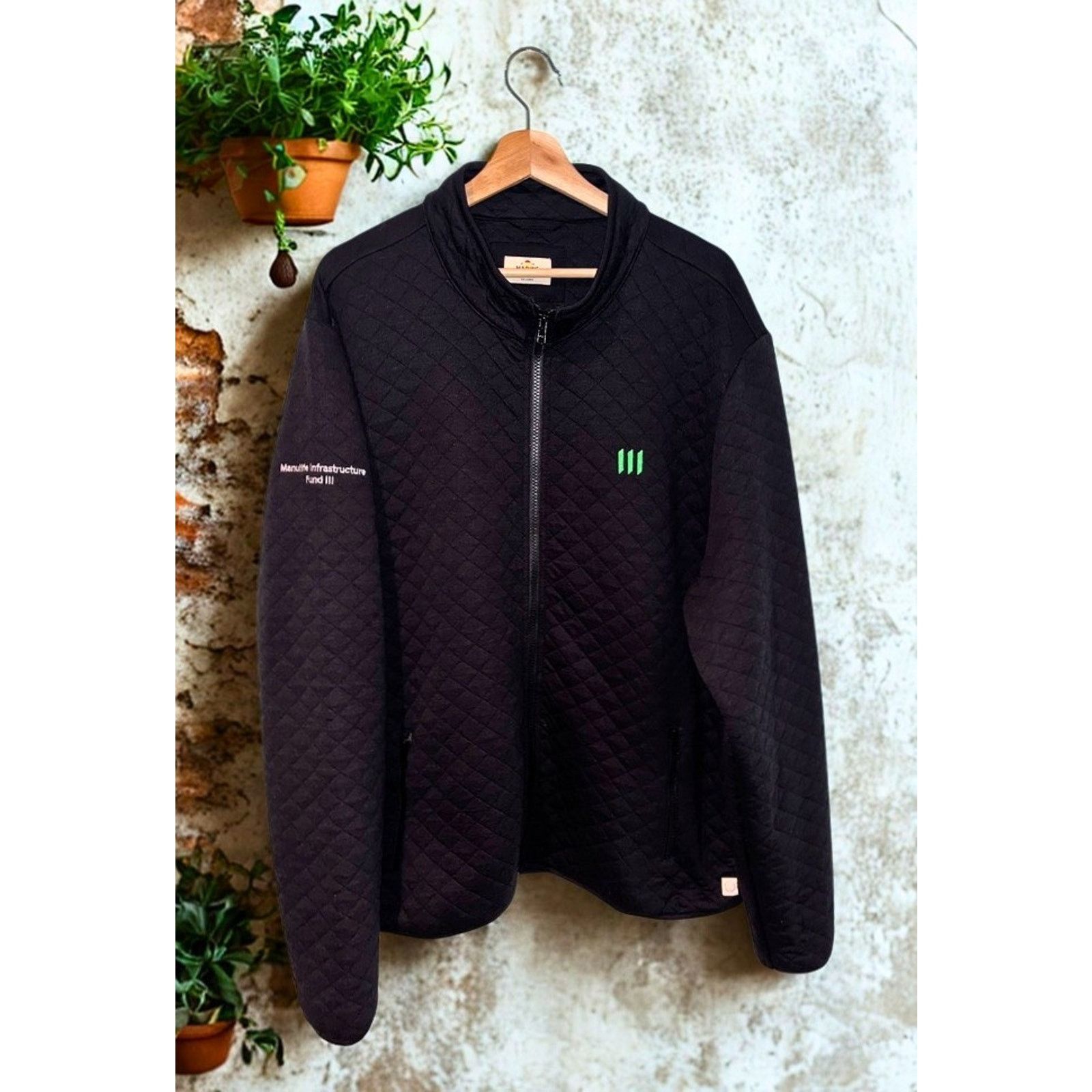 Marine Layer Marine Layer Corbet Quilted Jacket Sz. 2XL Manulife Logo Size US XXL / EU 58 / 5 - 7 Thumbnail
