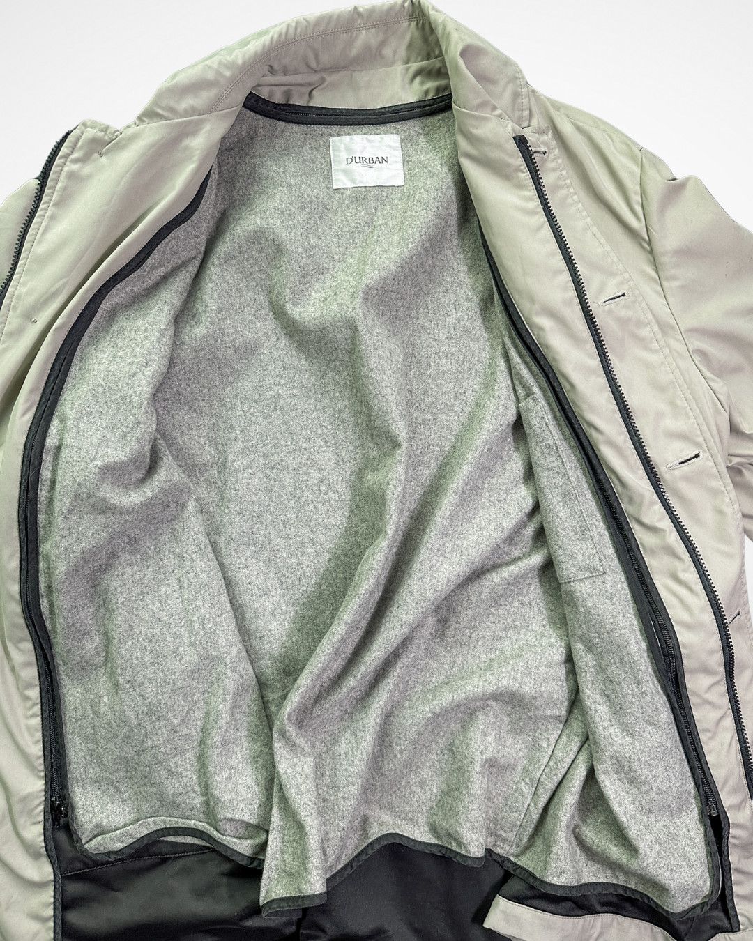 Japanese Brand × Yohji Yamamoto Durban Japan 1990s Mackintosh Coat with Removable Liner Size US L / EU 52-54 / 3 - 5 Thumbnail