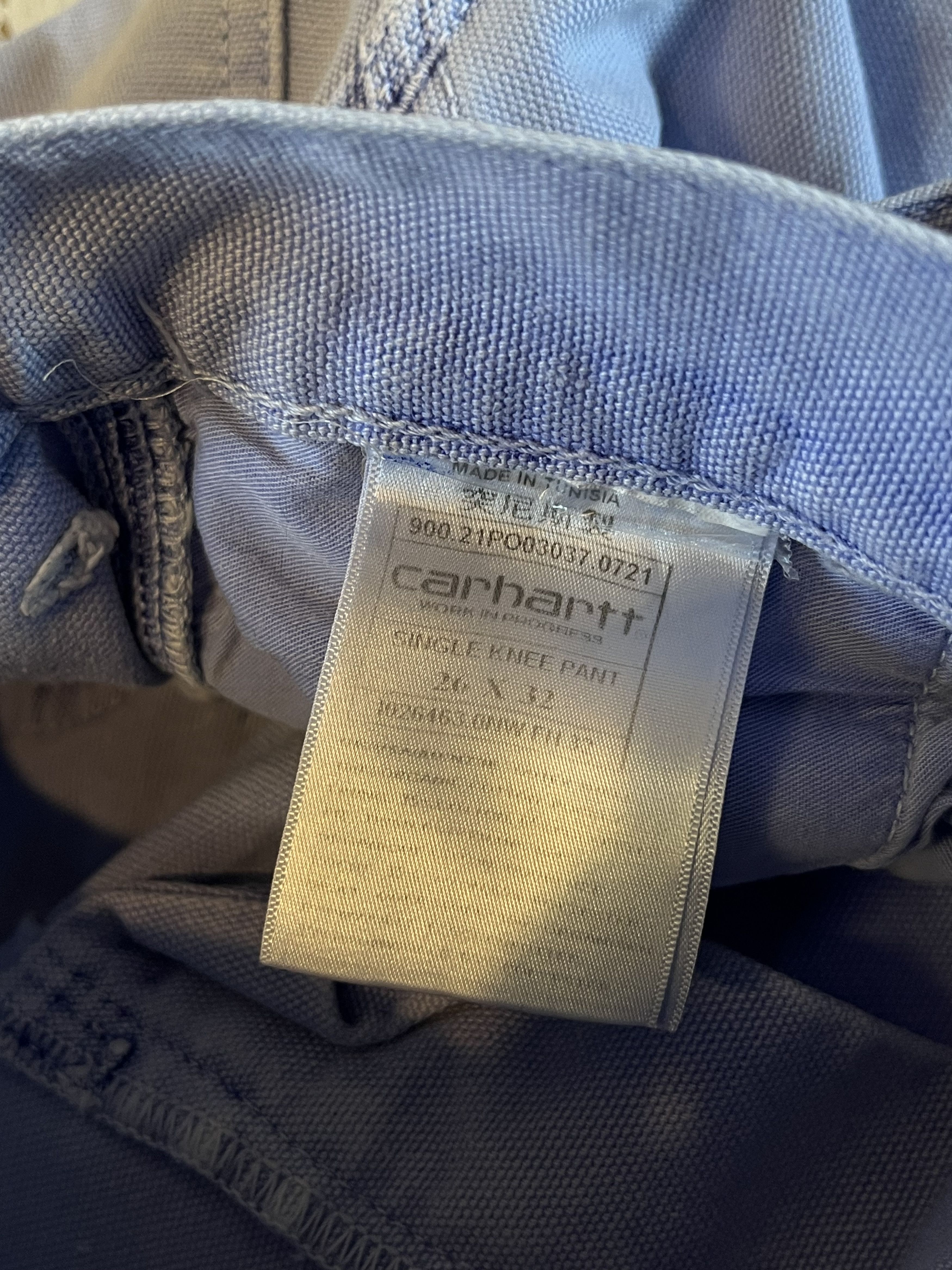 Carhartt Wip Carhartt WIP Single Knee Purple Lilac Workwear Pants Size US 26 / EU 42 - 8 Thumbnail