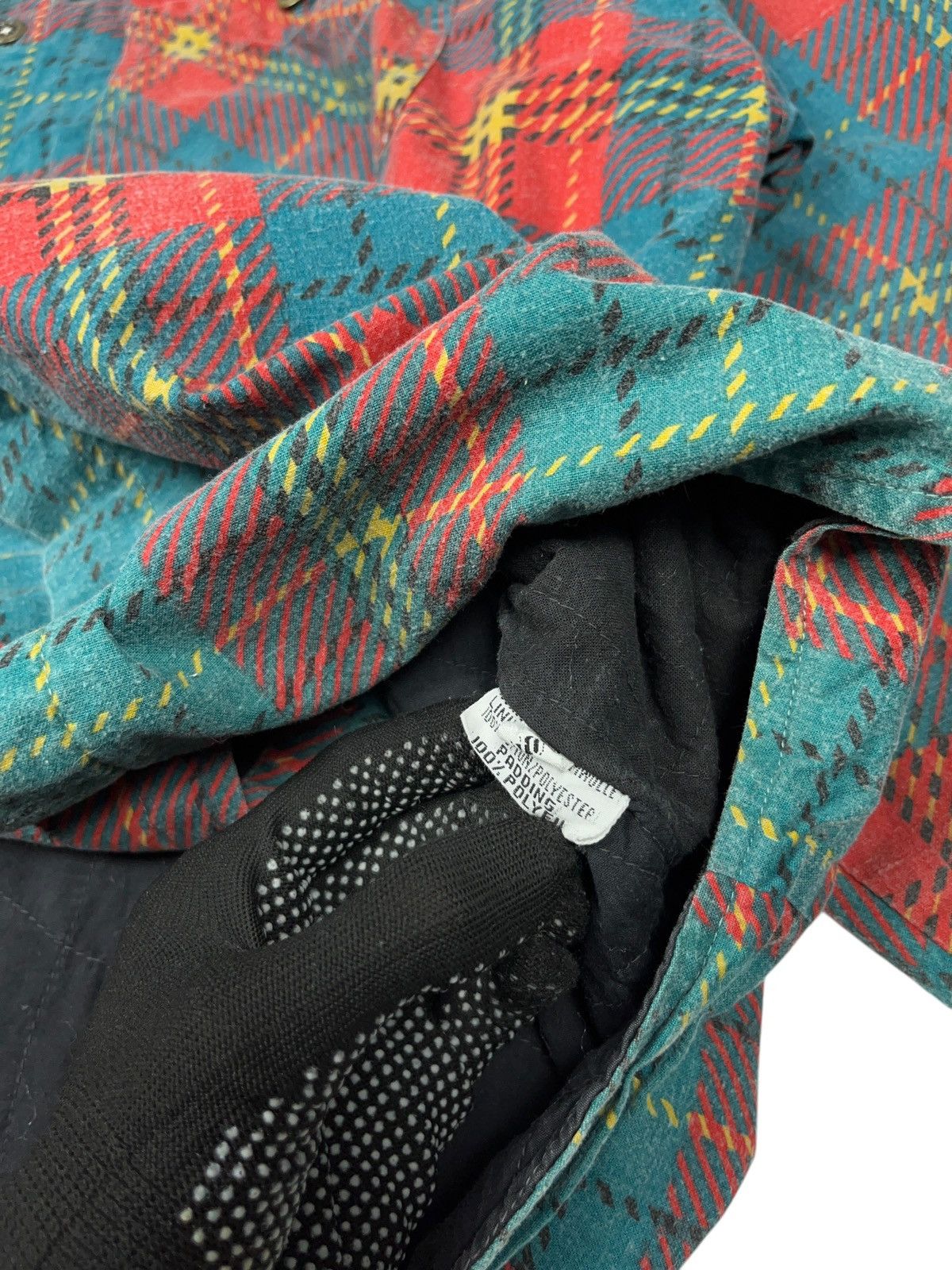 Le Frog × Vintage Vintage 80s Le Frog Insulated Work Flannel Overshirt Size US XL / EU 56 / 4 - 7 Thumbnail