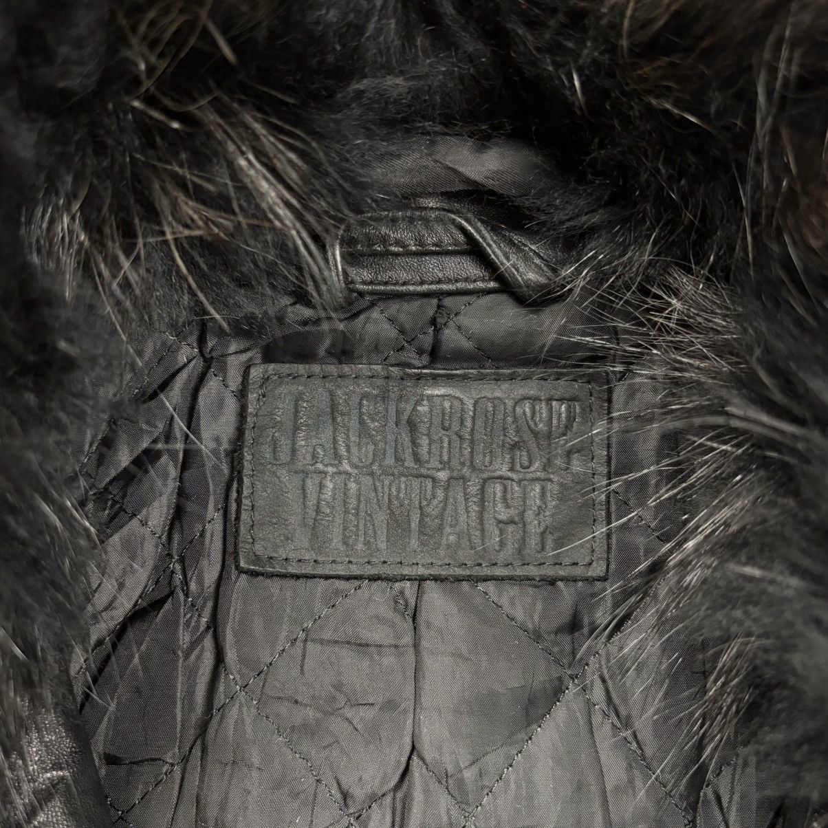 JACKROSE 2000s Jackrose - Trim Fur Collar Vkei Style Leather Jacket Size US M / EU 48-50 / 2 - 12 Thumbnail