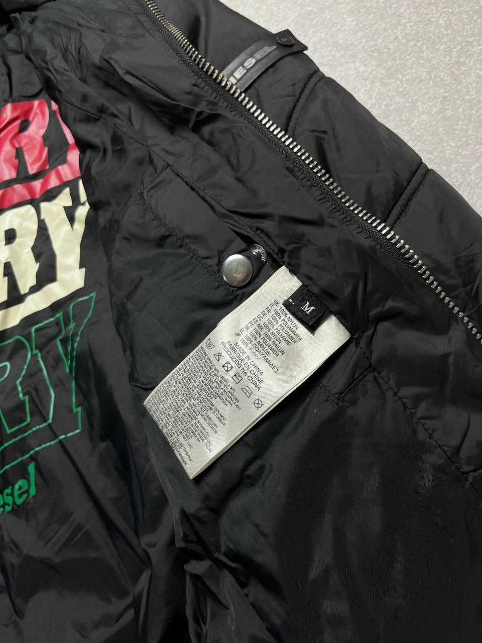 Diesel Vintage Diesel Archival Black Down Puffer Jacket M Size US M / EU 48-50 / 2 - 8 Thumbnail