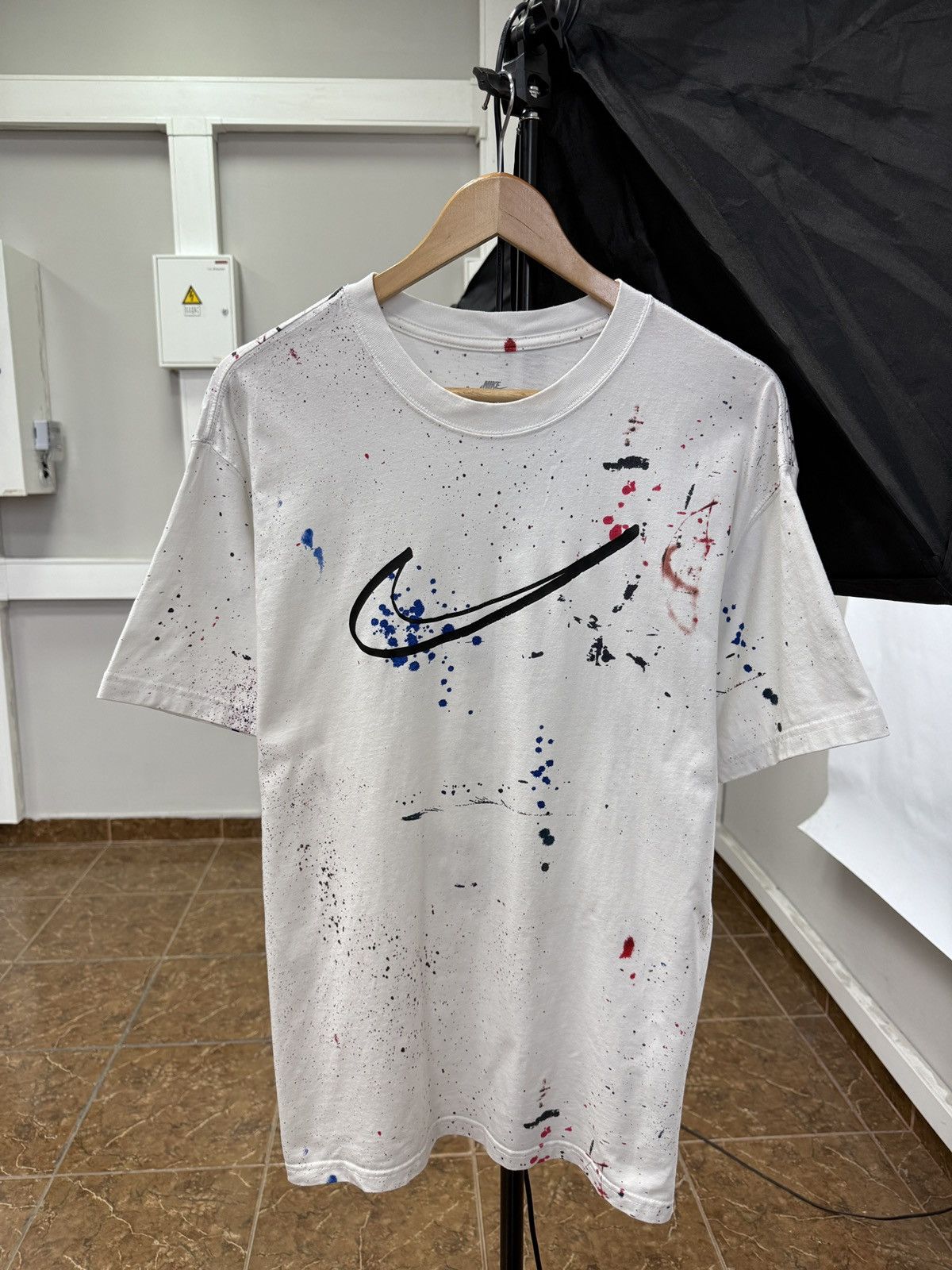 Futura × Nike 🇺🇸 Nike Futura Max 90 Breaking T-Shirt Y2K Art Rare Retro Size US M / EU 48-50 / 2 - 2 Thumbnail