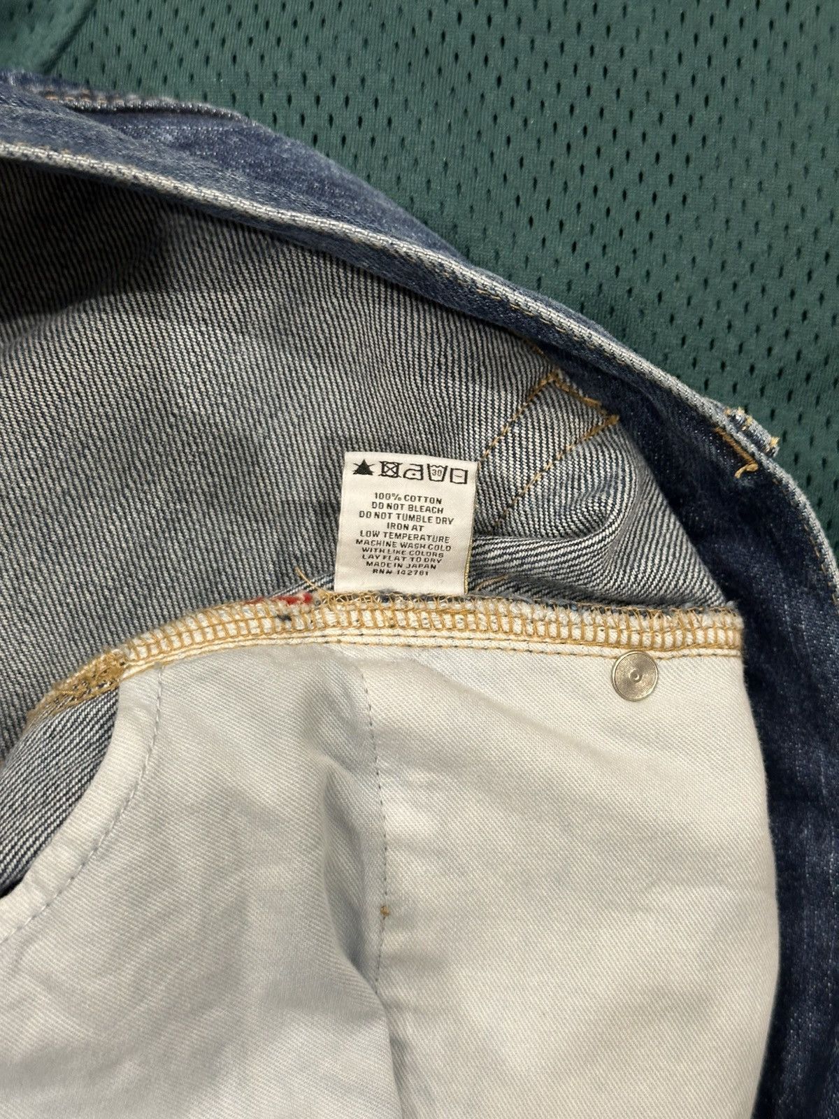 Aime Leon Dore Loose Fit Selvedge Denim Jeans Size US 32 / EU 48 - 6 Thumbnail