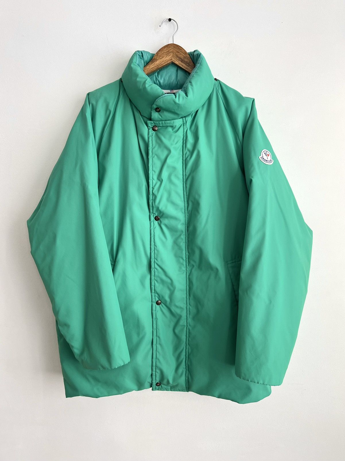 Moncler Grenoble 🔥 80s Moncler Grenoble Green Down Puffer Jacket Size US L / EU 52-54 / 3 - 2 Thumbnail