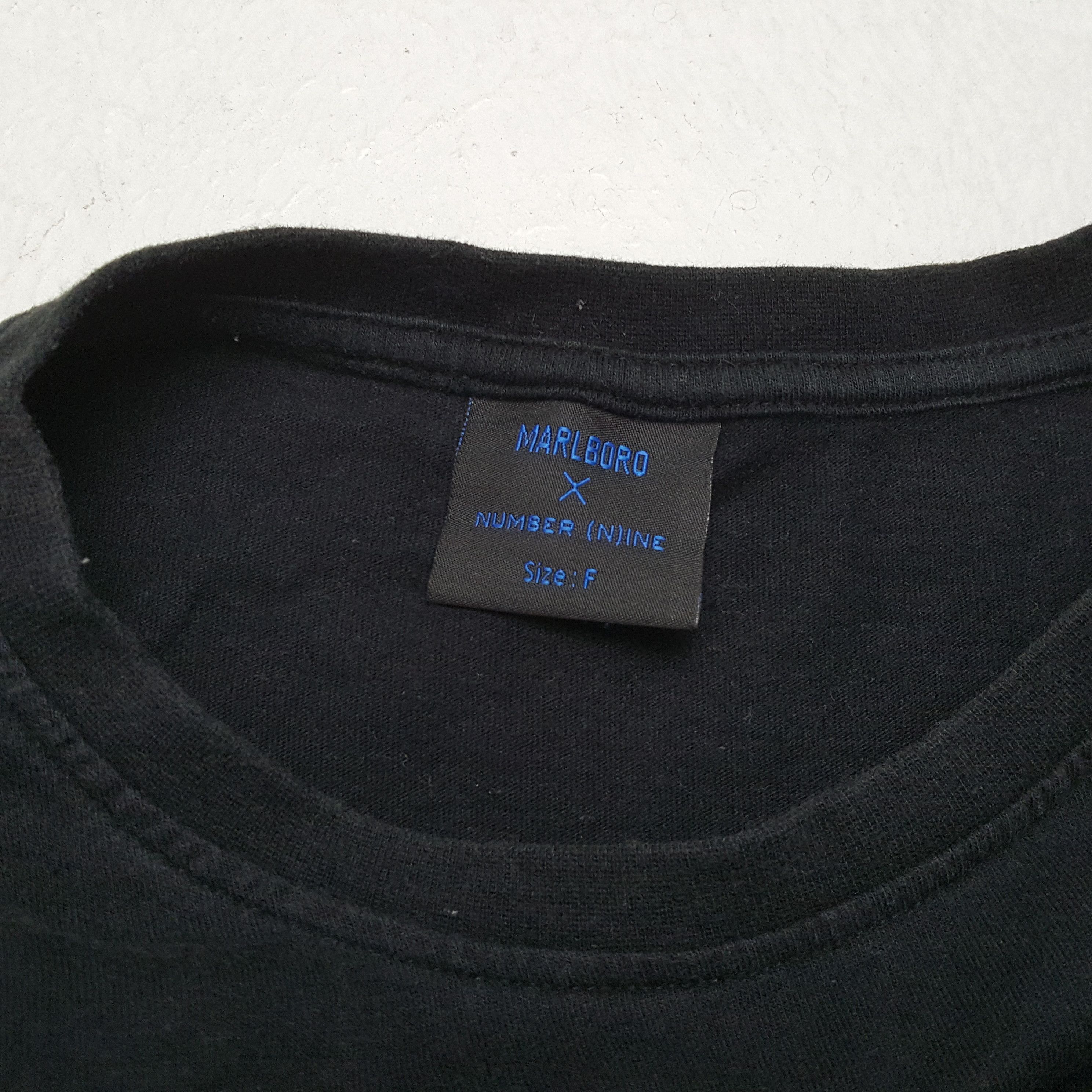 Marlboro × Number (N)ine × Vintage MARLBORO X NUMBER (N)INE Japanese Brand Designer Tshirt Size US L / EU 52-54 / 3 - 7 Thumbnail