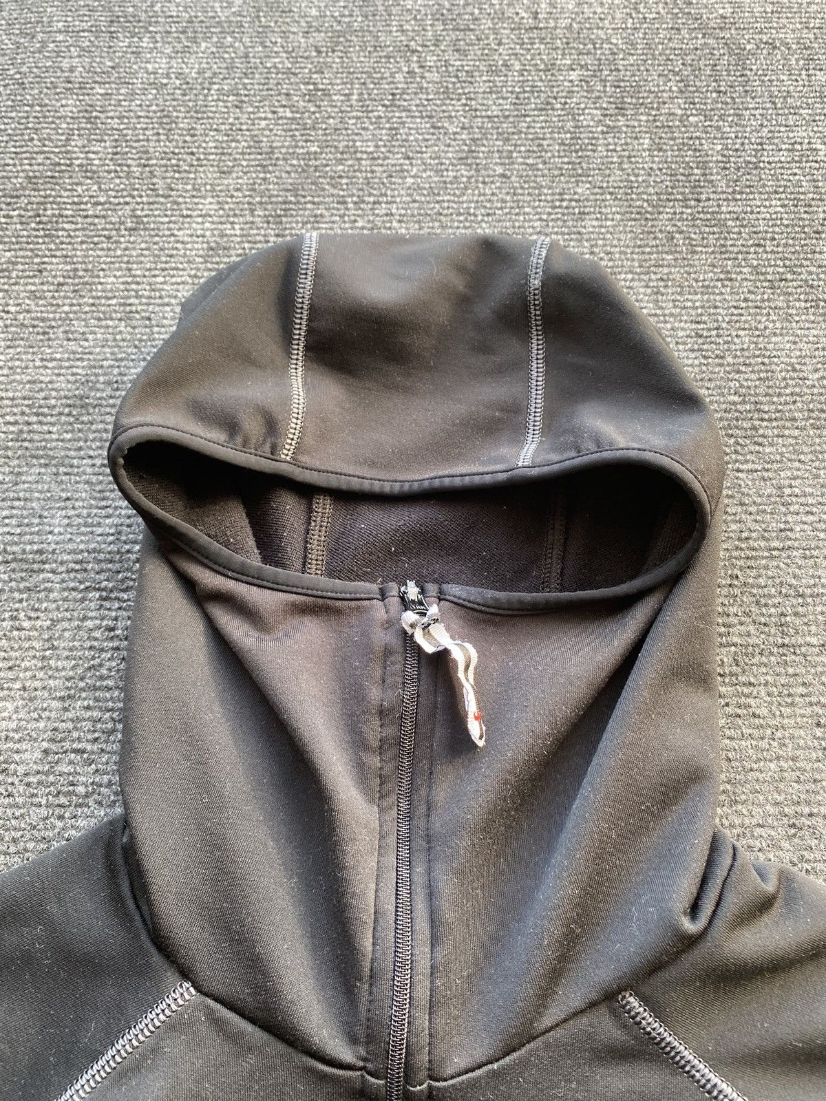 Nike 🔥Nike Vntg Ninja Track Sport Hoodie Rare mens L y2k punk Size US L / EU 52-54 / 3 - 3 Thumbnail