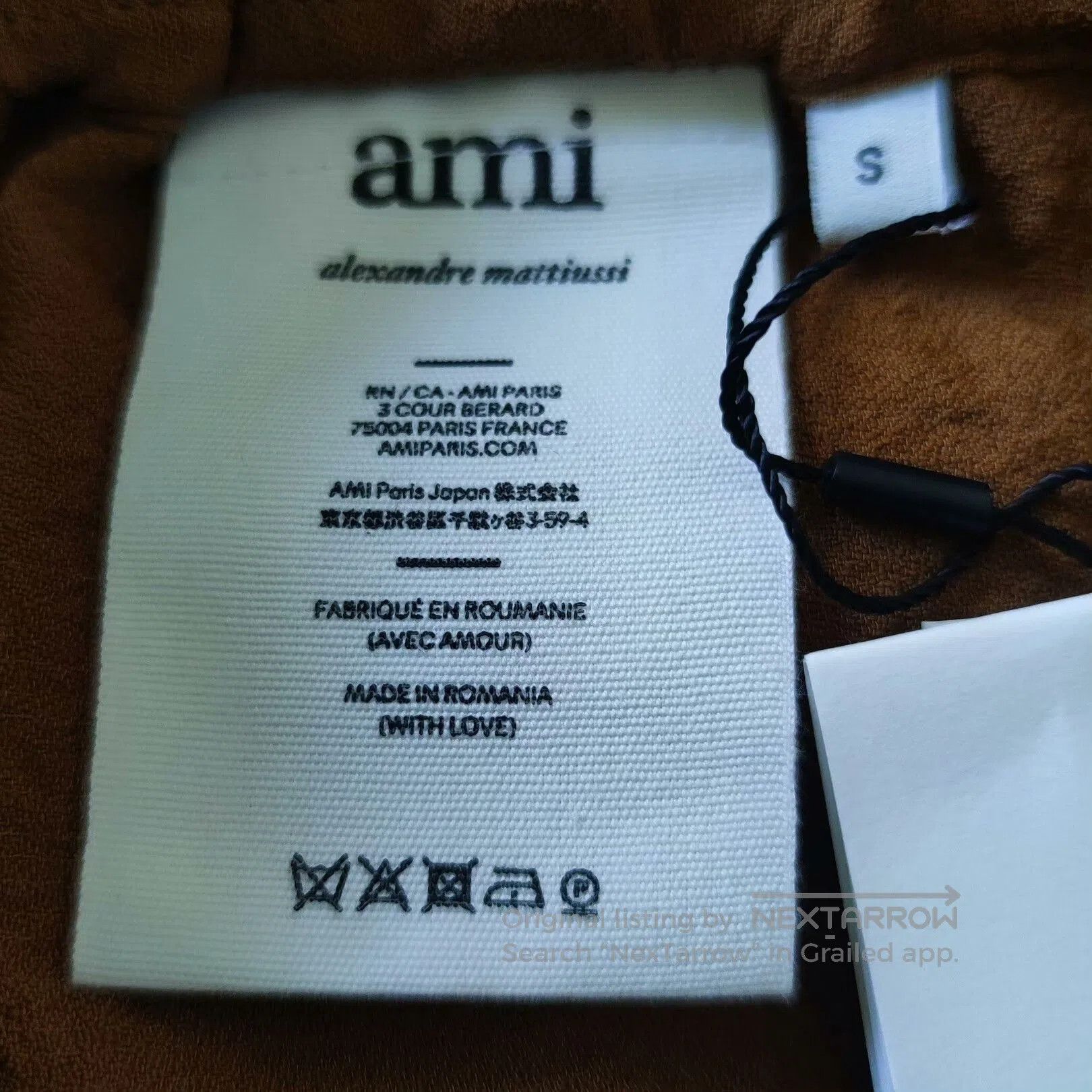 AMI Rust Color Men's Shorts. Size US 28 / EU 44 - 7 Thumbnail
