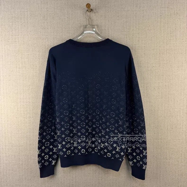 Louis Vuitton Louis Vuitton Ombré crewneck knit sweater Size US M / EU 48-50 / 2 - 3 Thumbnail