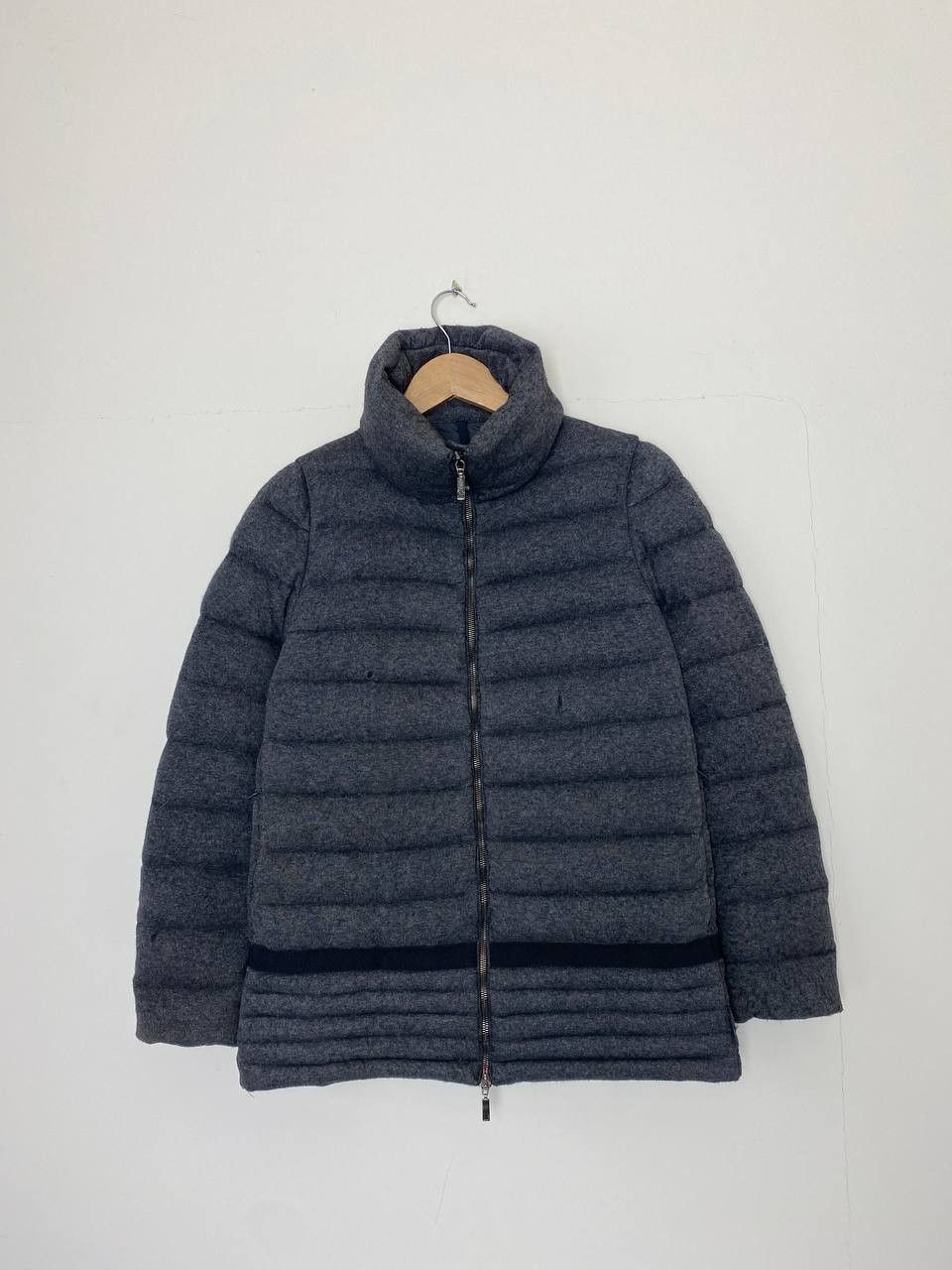 Moncler Moncler Leucate Giubbotto Puffer Angora Jacket Size US XS / EU 42 / 0 - 1 Thumbnail