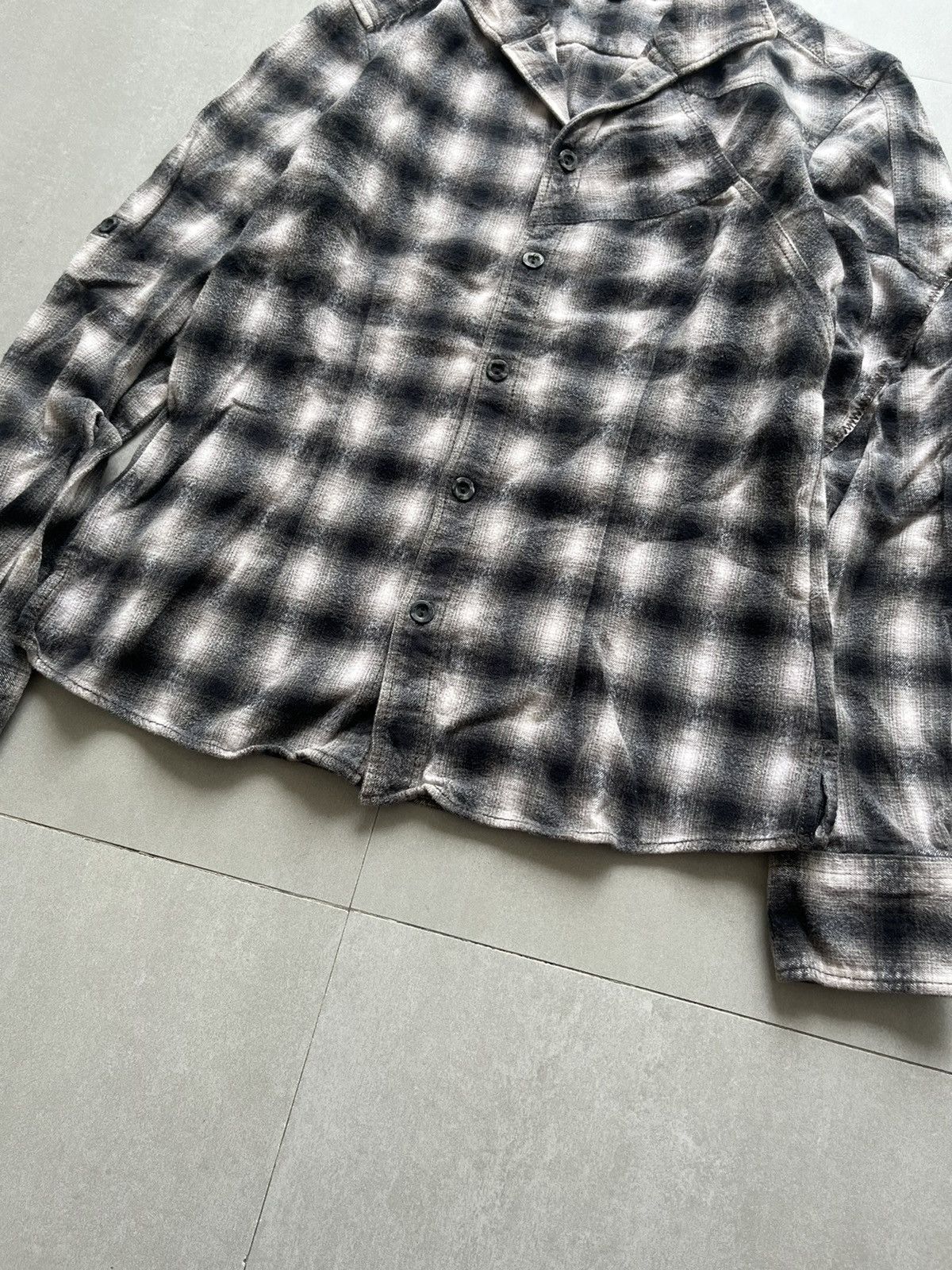 Tornado Mart Tornado mart ombre patchwork slim shirt Size US M / EU 48-50 / 2 - 4 Thumbnail