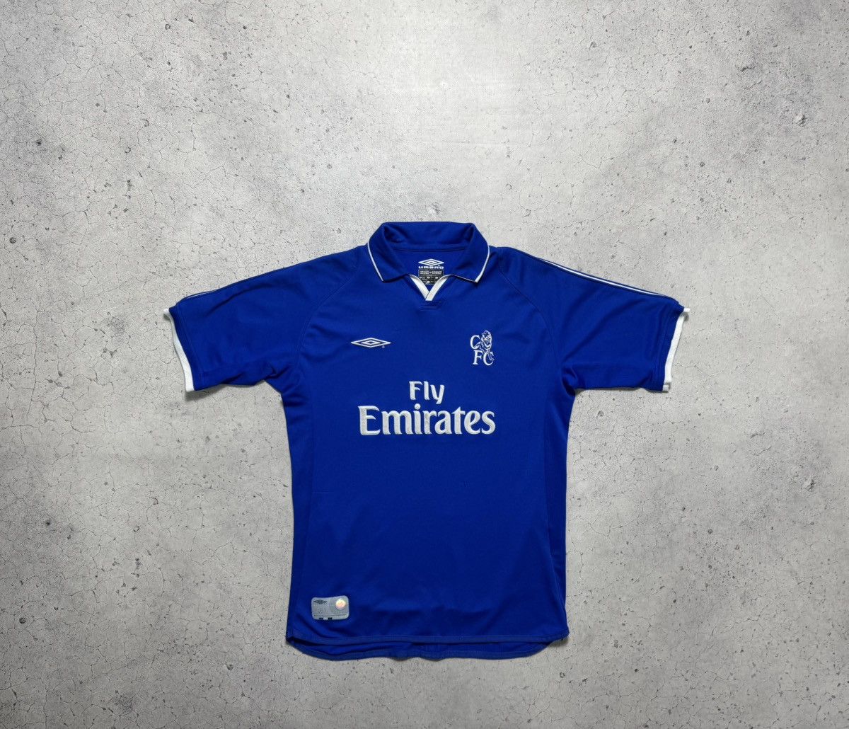 Umbro Umbro FC Chelsea 2001/2002 Vintage Soccer Jersey Shirt Size US XS / EU 42 / 0 - 1 Thumbnail